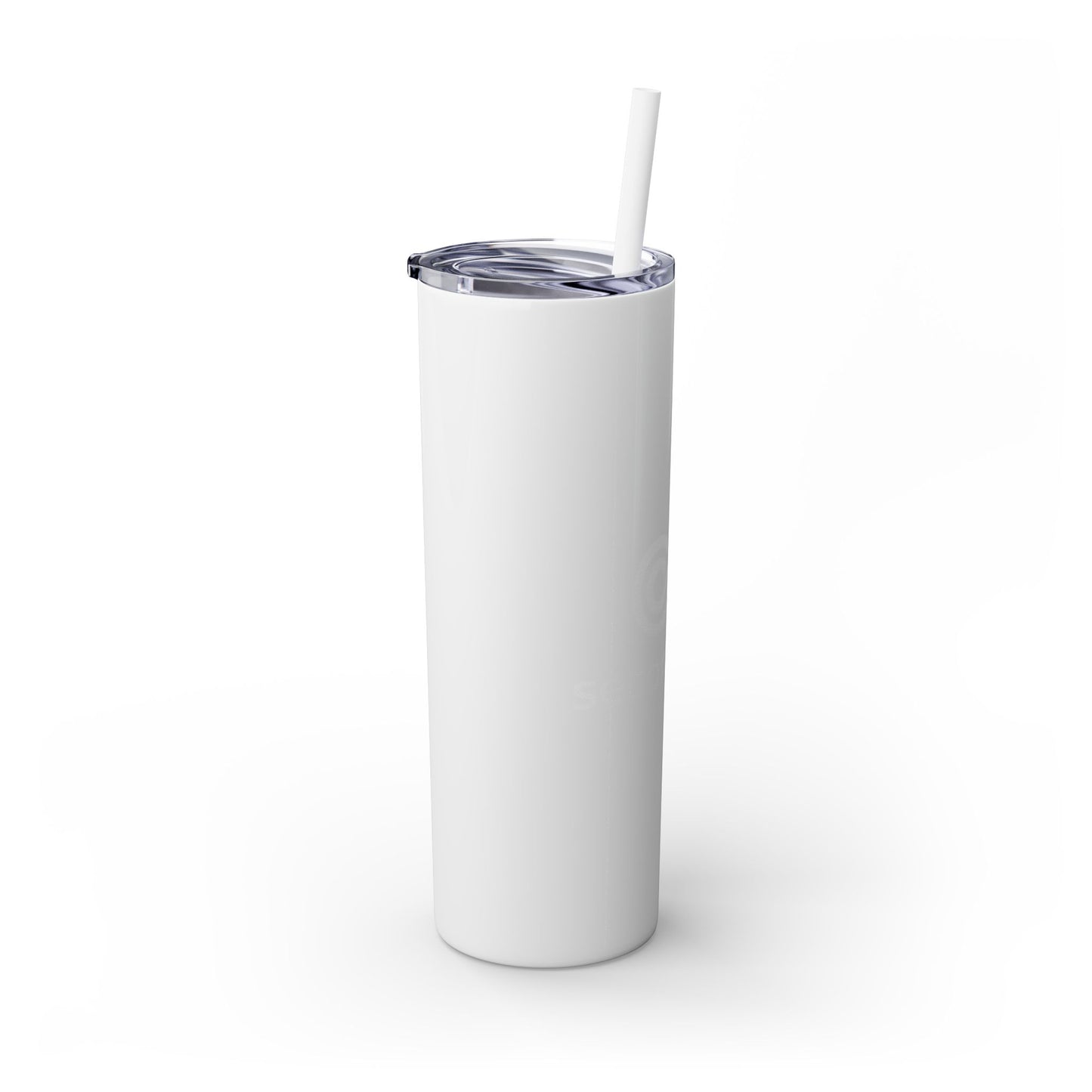Secondslide Skinny Tumbler w/ Straw 20oz