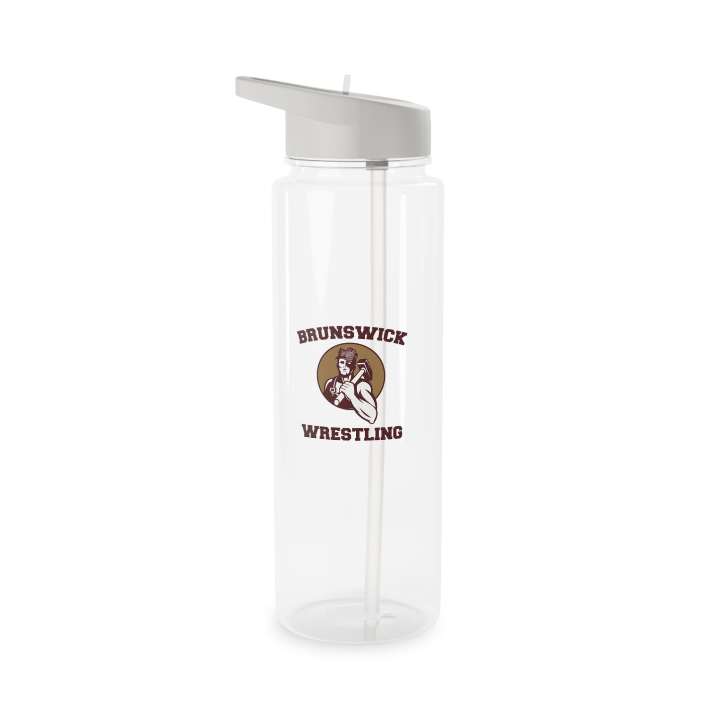 Brunswick Wrestling Tritan Water Bottle