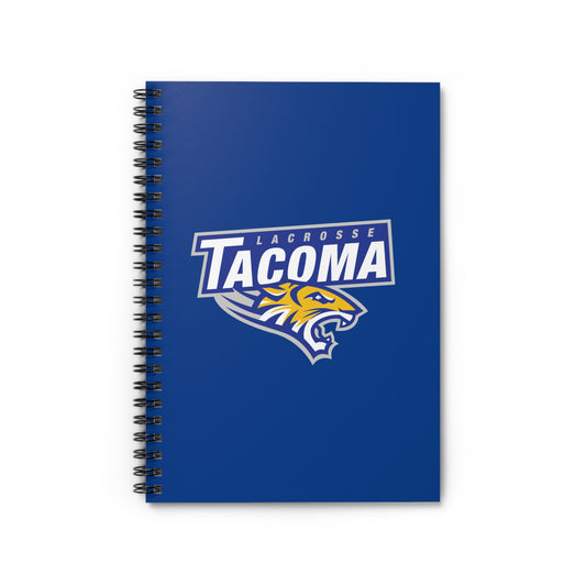 Tacoma Tigers Lacrosse Spiral Notebook - Ruled Line (8" x 6")