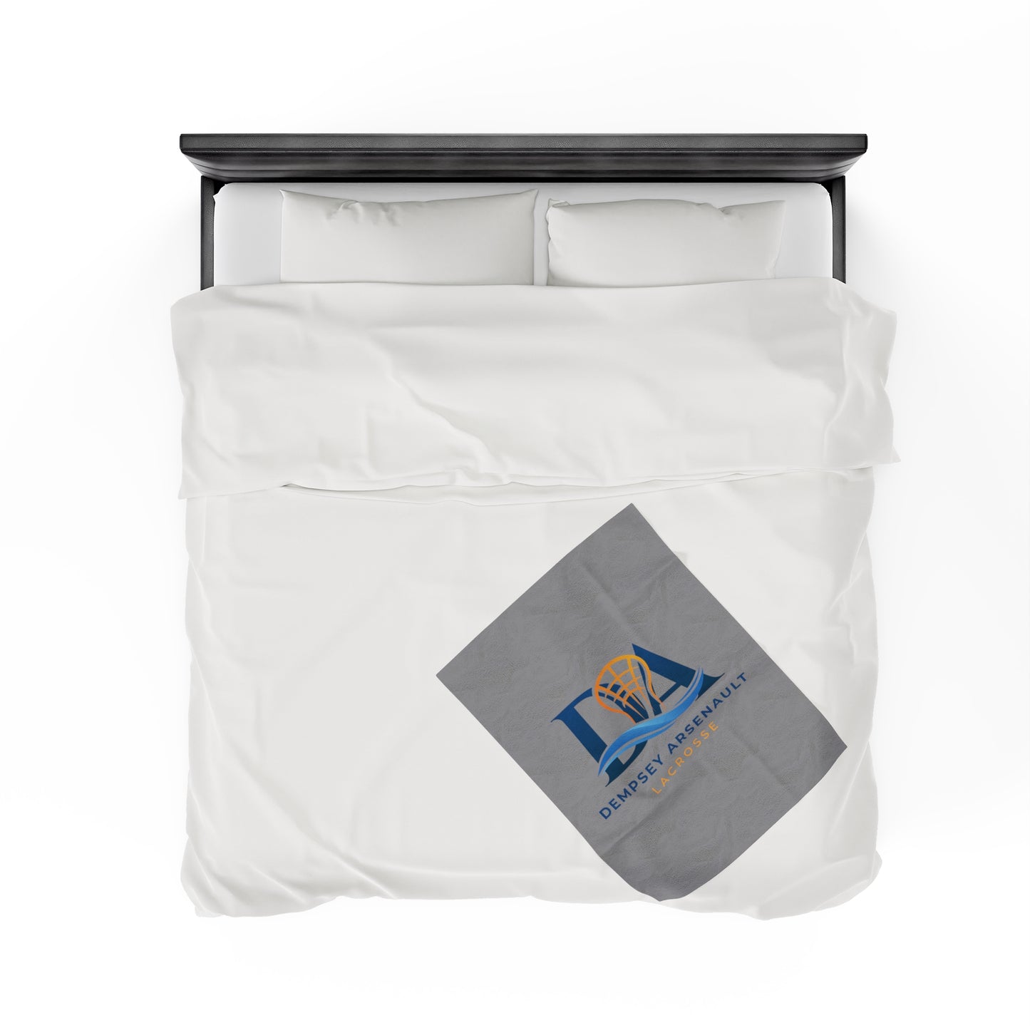 Dempsey Arsenault Lacrosse Velveteen Plush Blanket