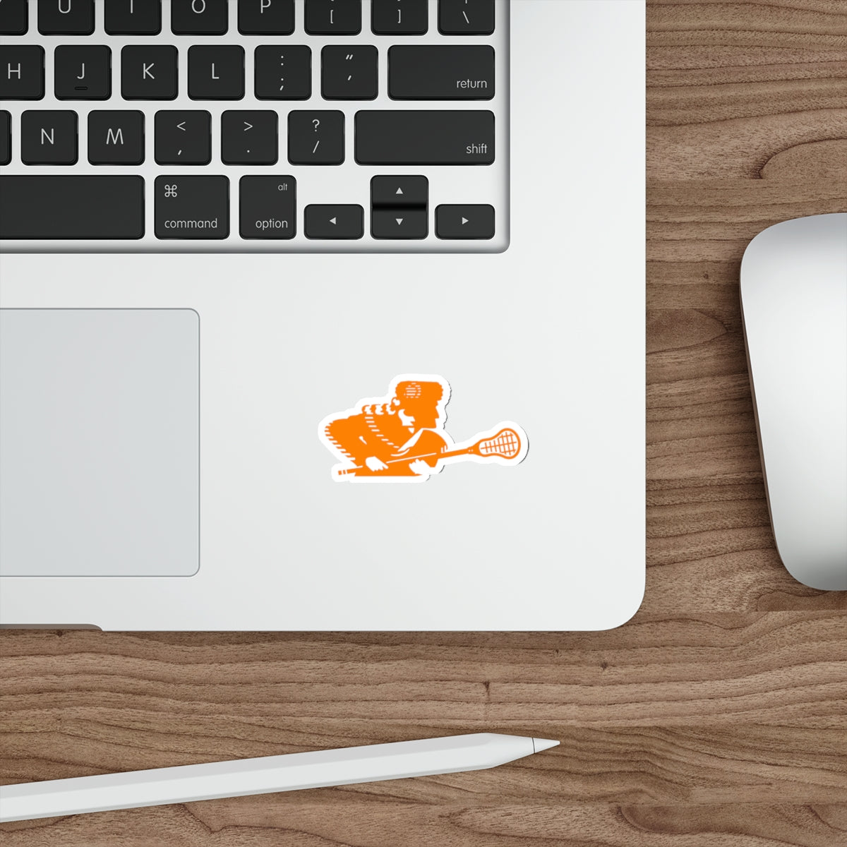 Tennessee Lacrosse Die-Cut Outdoor Sticker (3"x3")