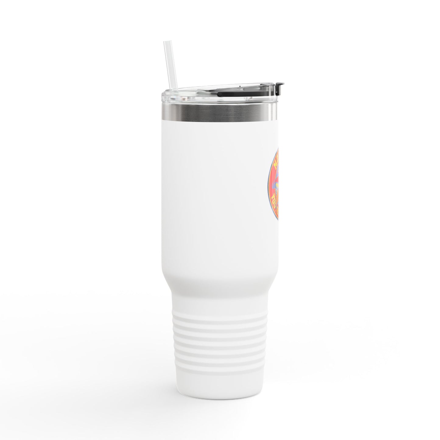 Mudhens Baseball Insulated Travel Mug (40 oz)