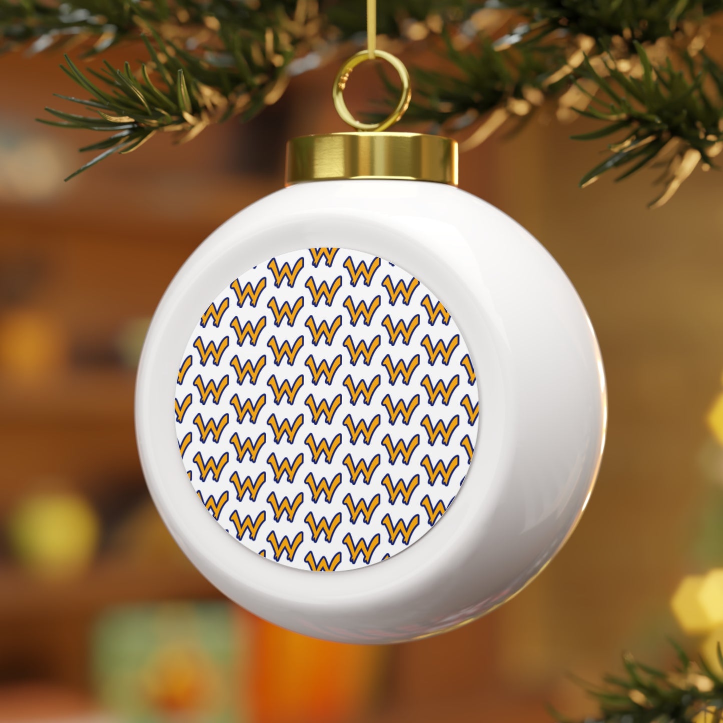 Wheeling Post 1 Christmas Ball Ornament