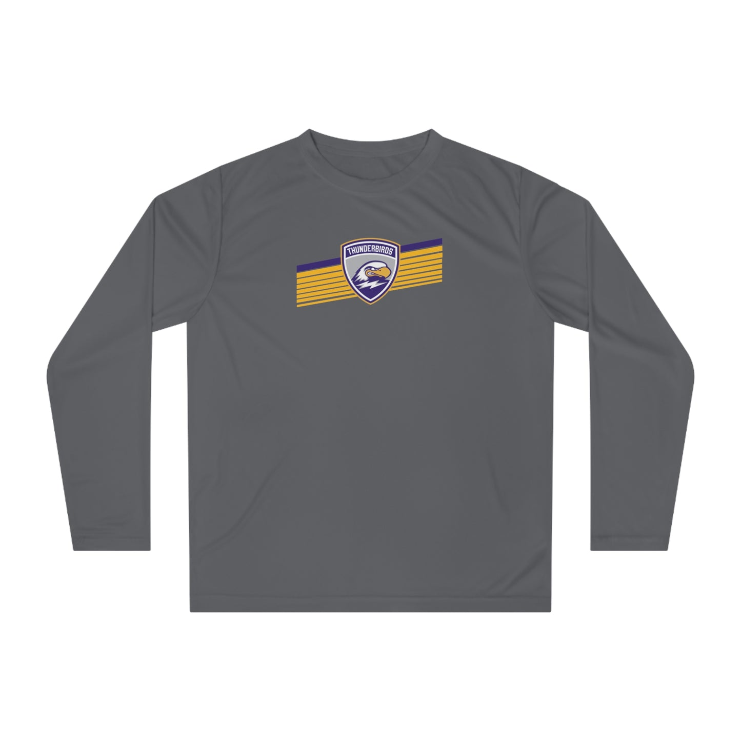 Adult Thunderbirds Hockey Team 365 Performance Long Sleeve Shirt