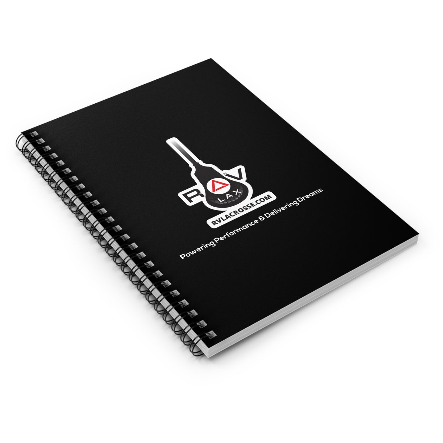 RV Lacrosse Spiral Notebook - Ruled Line