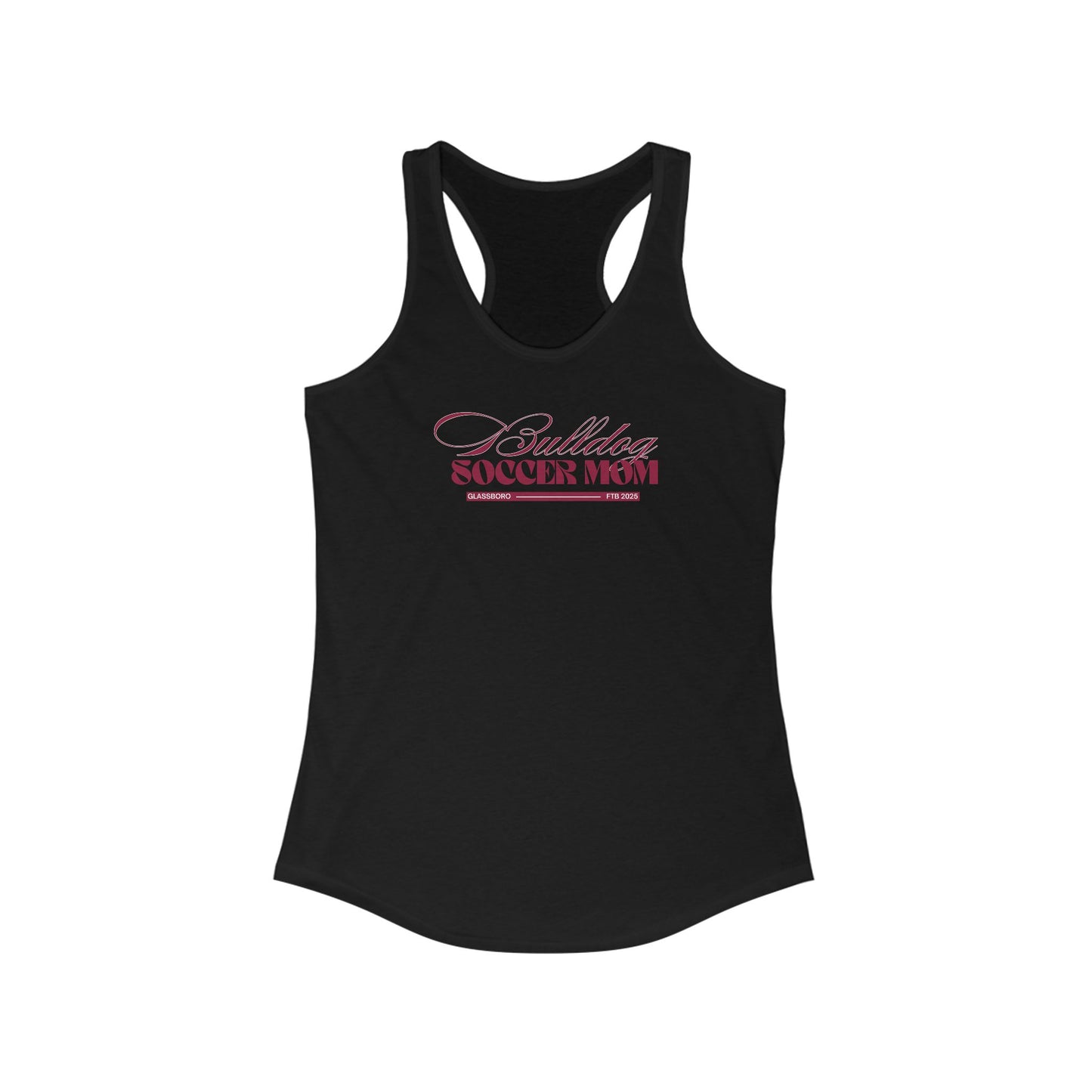 Women's Glassboro Boys Soccer Next Level Racerback Tank