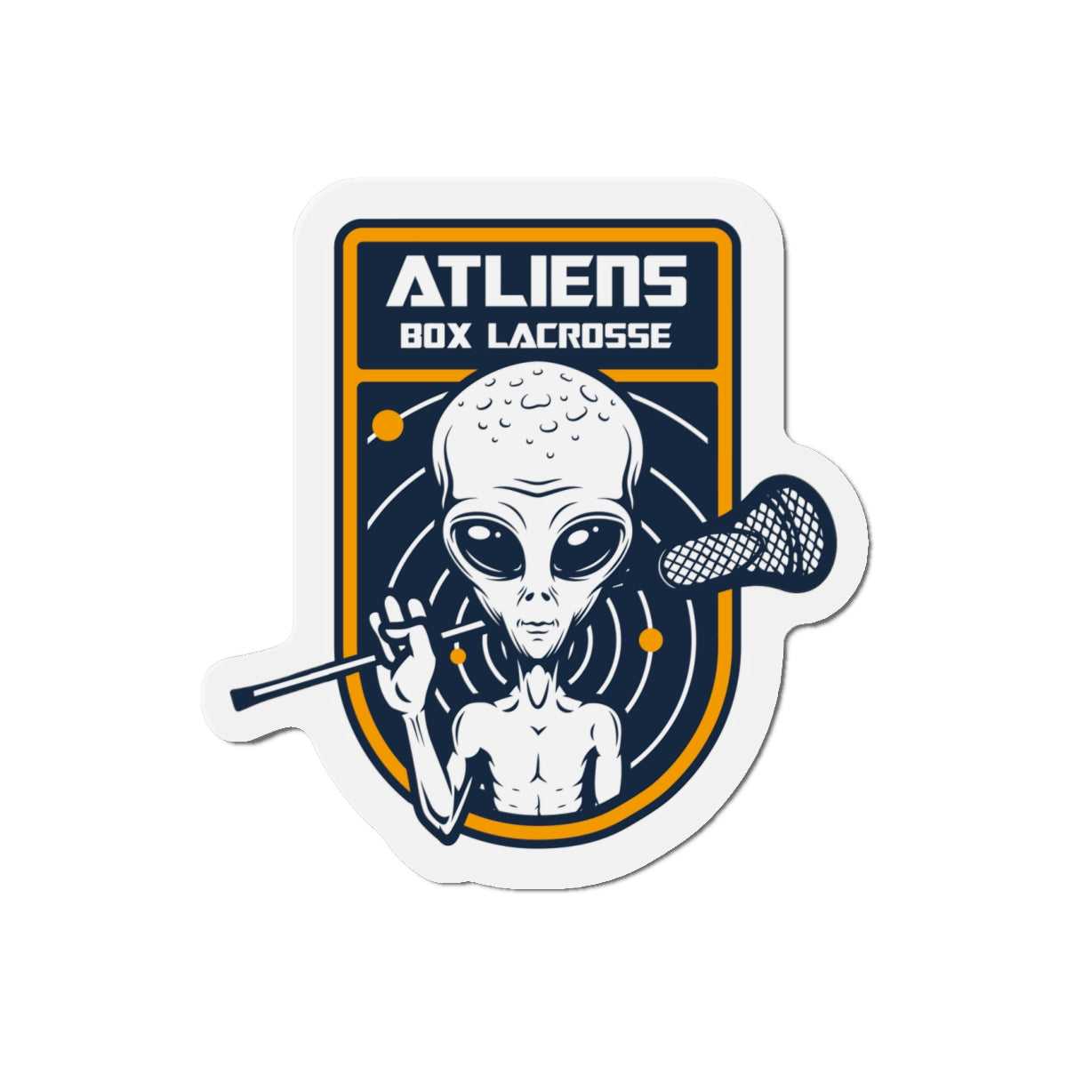 ATLiens Die-Cut Magnet