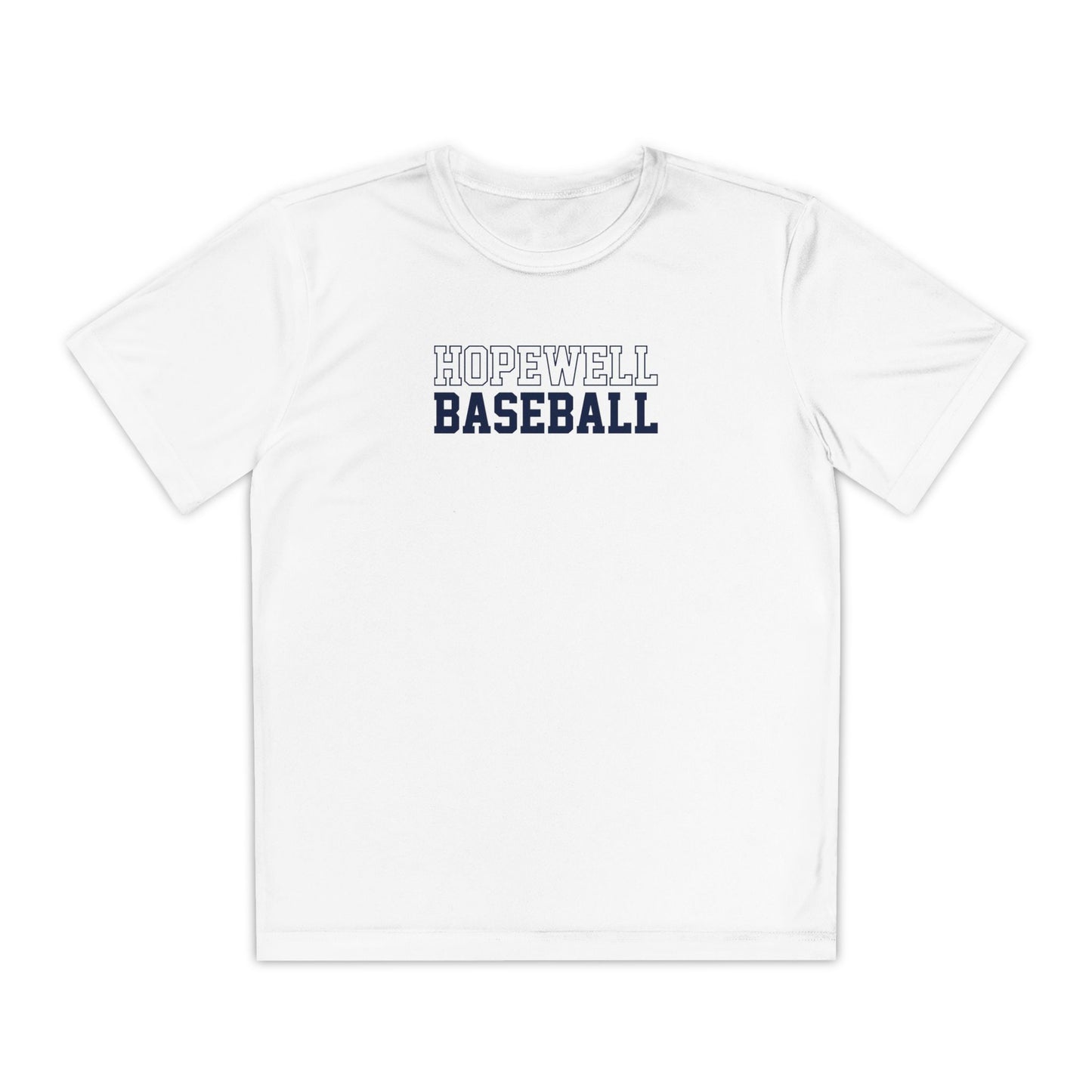 Youth Hopewell Baseball Sport-Tek Performance T-shirt