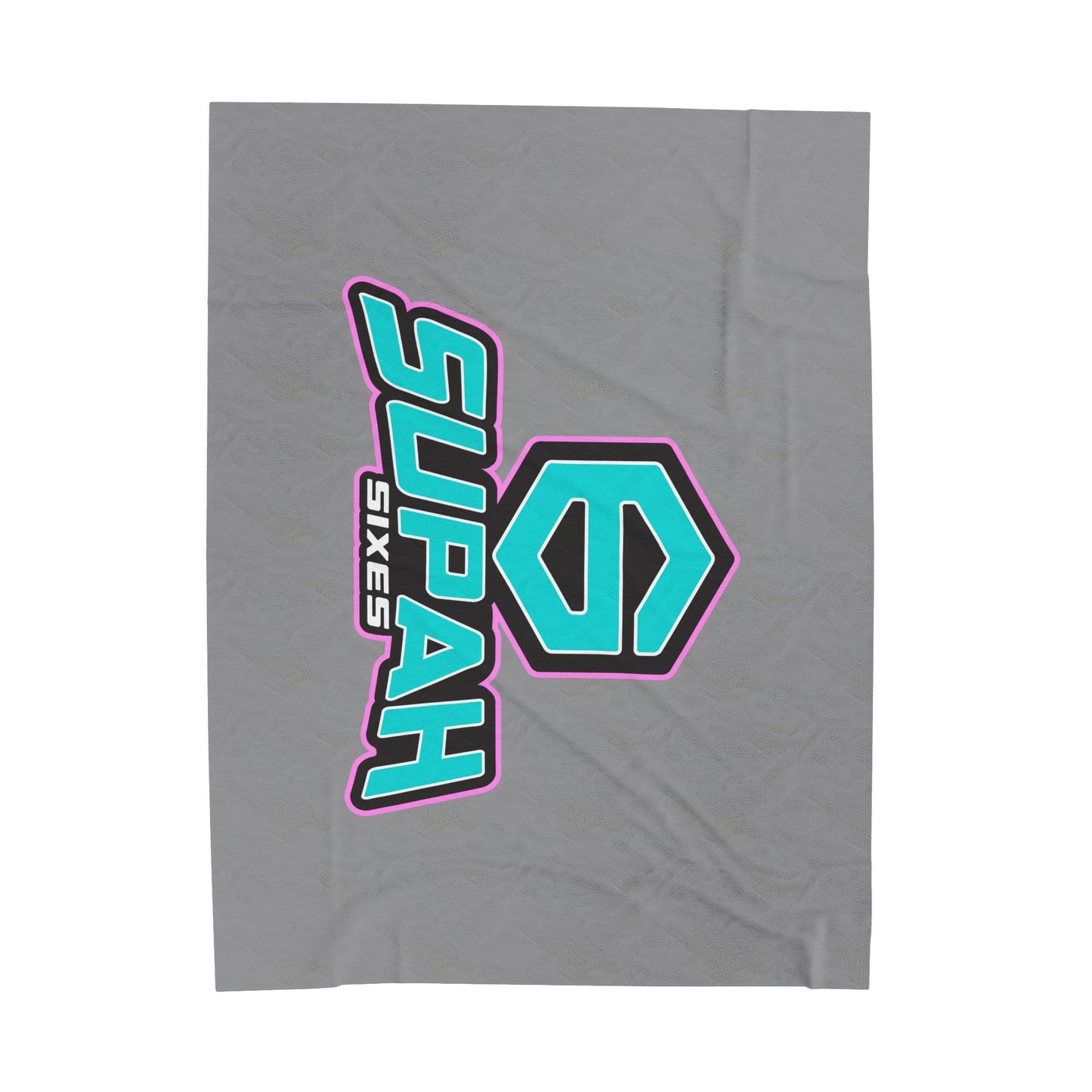 Supah Sixes Velveteen Plush Blanket (60" x 80")