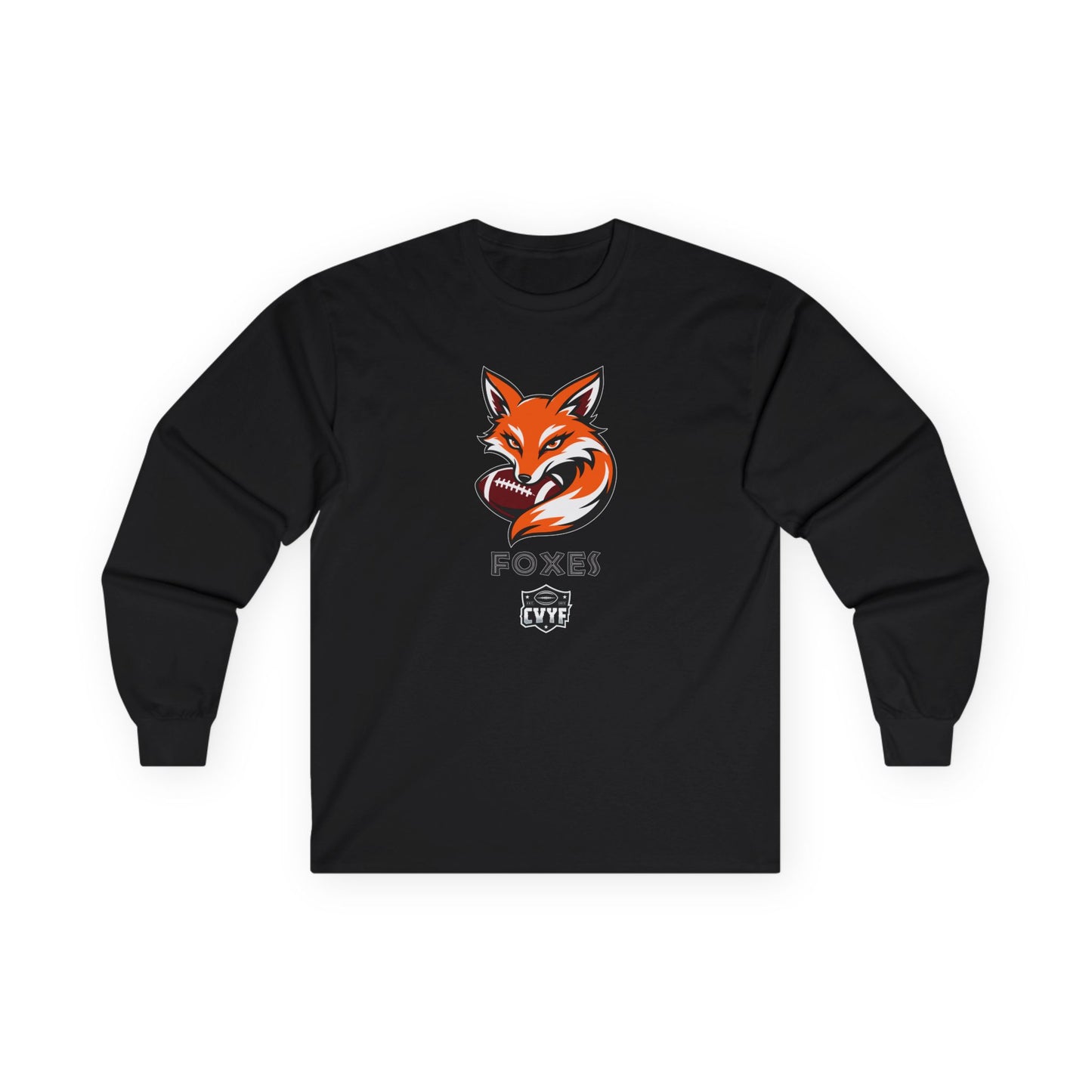 Adult Foxes Gildan Ultra Cotton Long Sleeve
