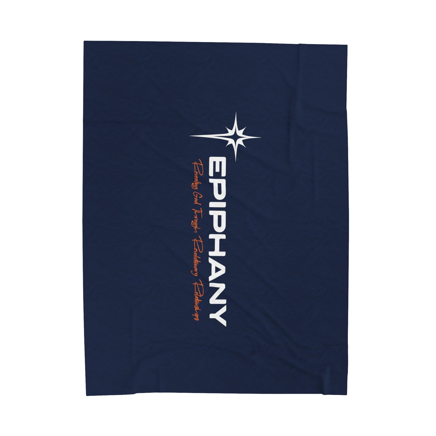 Epiphany Lutheran Church Velveteen Plush Blanket