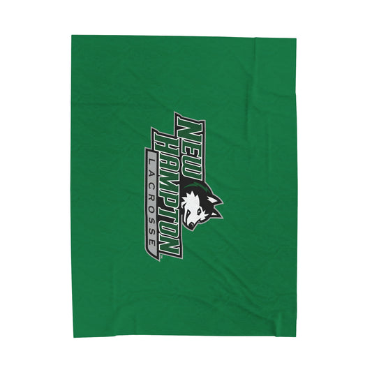NHS Lacrosse Velveteen Plush Blanket (60" x 80")