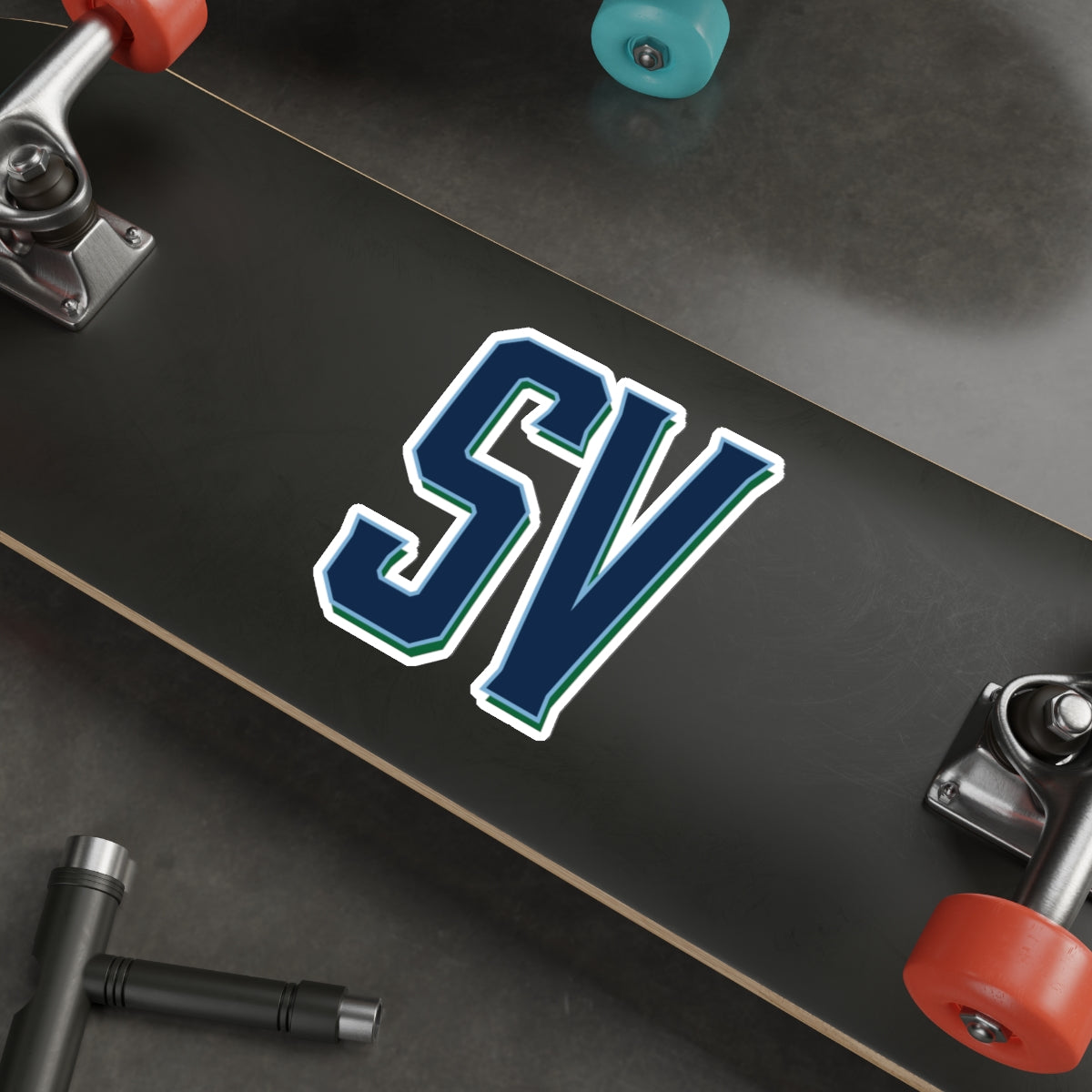 Sun Valley Lacrosse Die-Cut Sticker