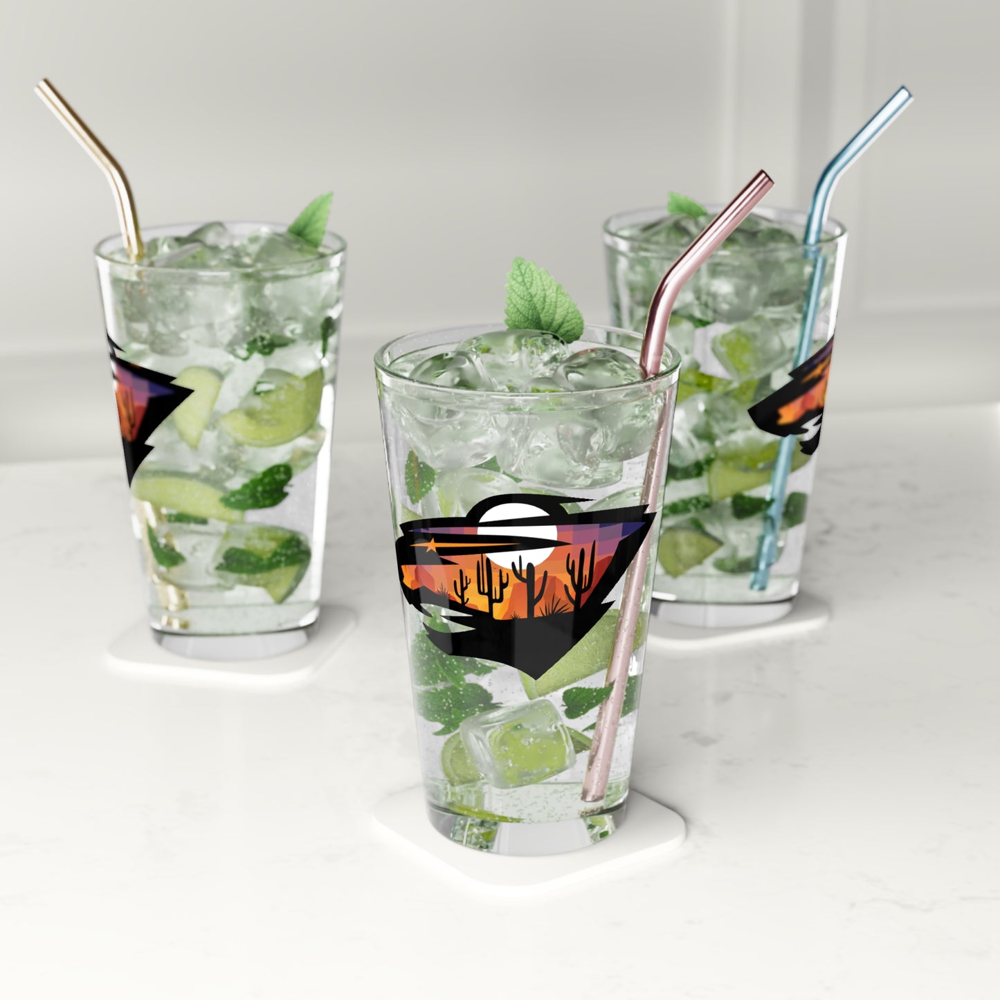 WVW Lacrosse Pint Glass