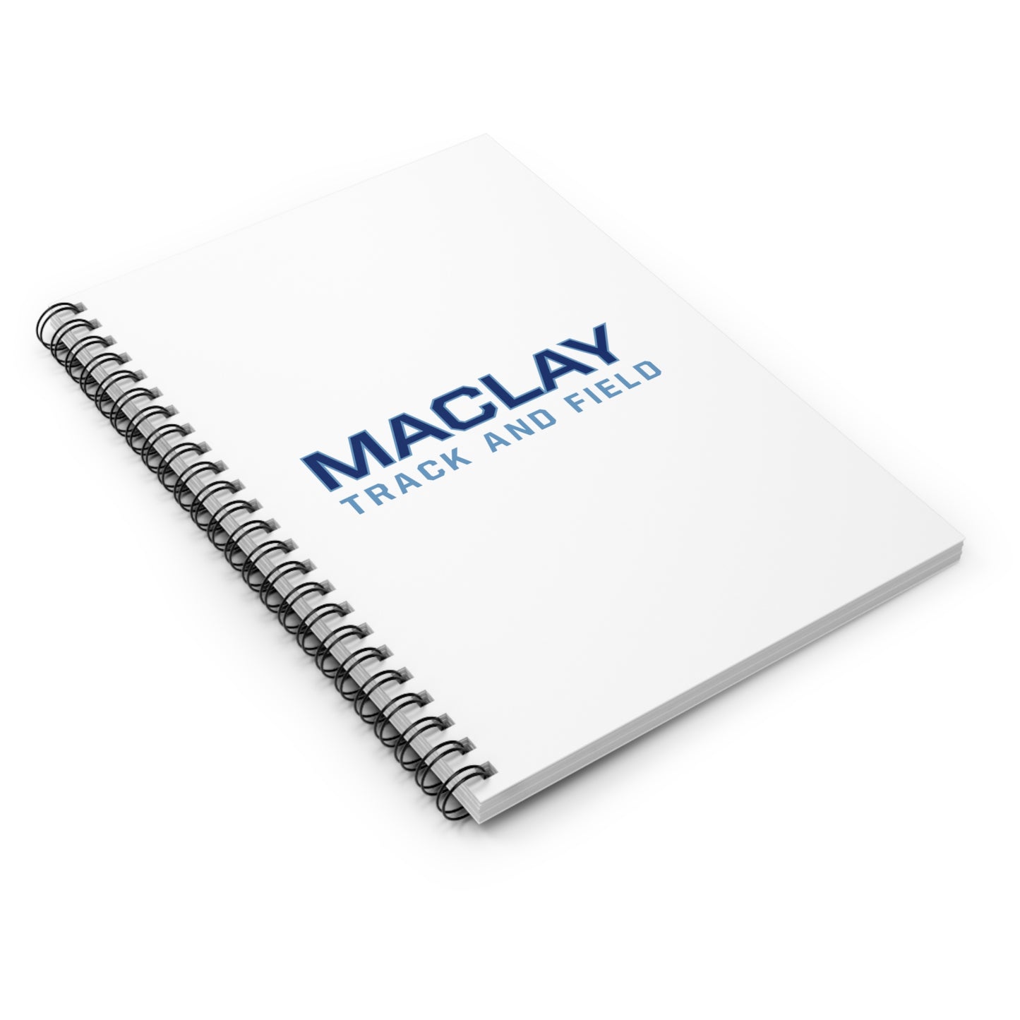 Maclay Track & Field Spiral Notebook - Ruled Line (8" x 6")