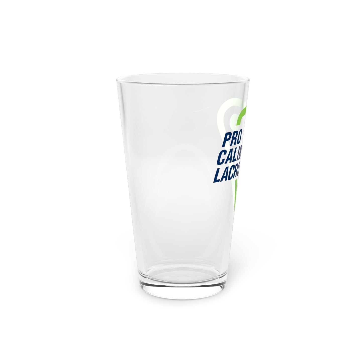 Pro Caliber Lacrosse Pint Glass
