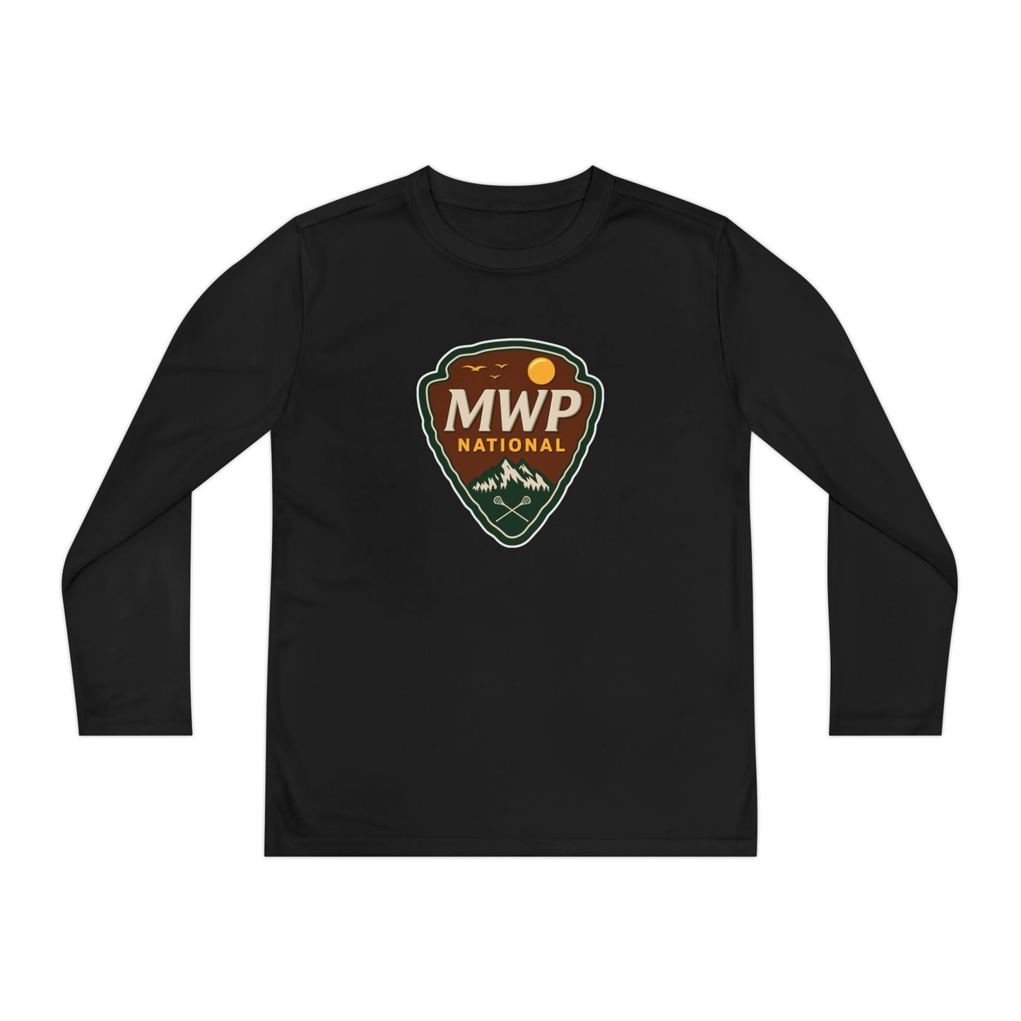 Youth MWP National Prime Sport-Tek Performance Long Sleeve Shirt