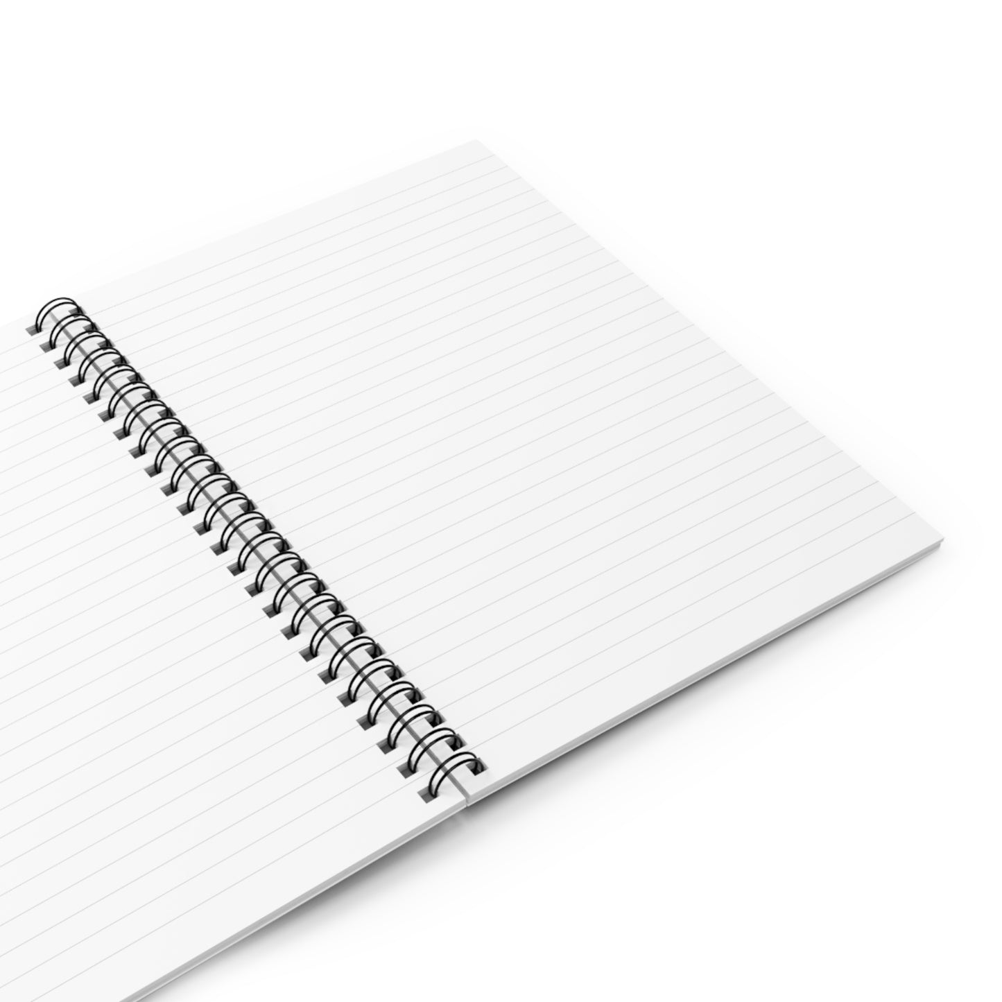 51 Stars Lacrosse Spiral Notebook - Ruled Line