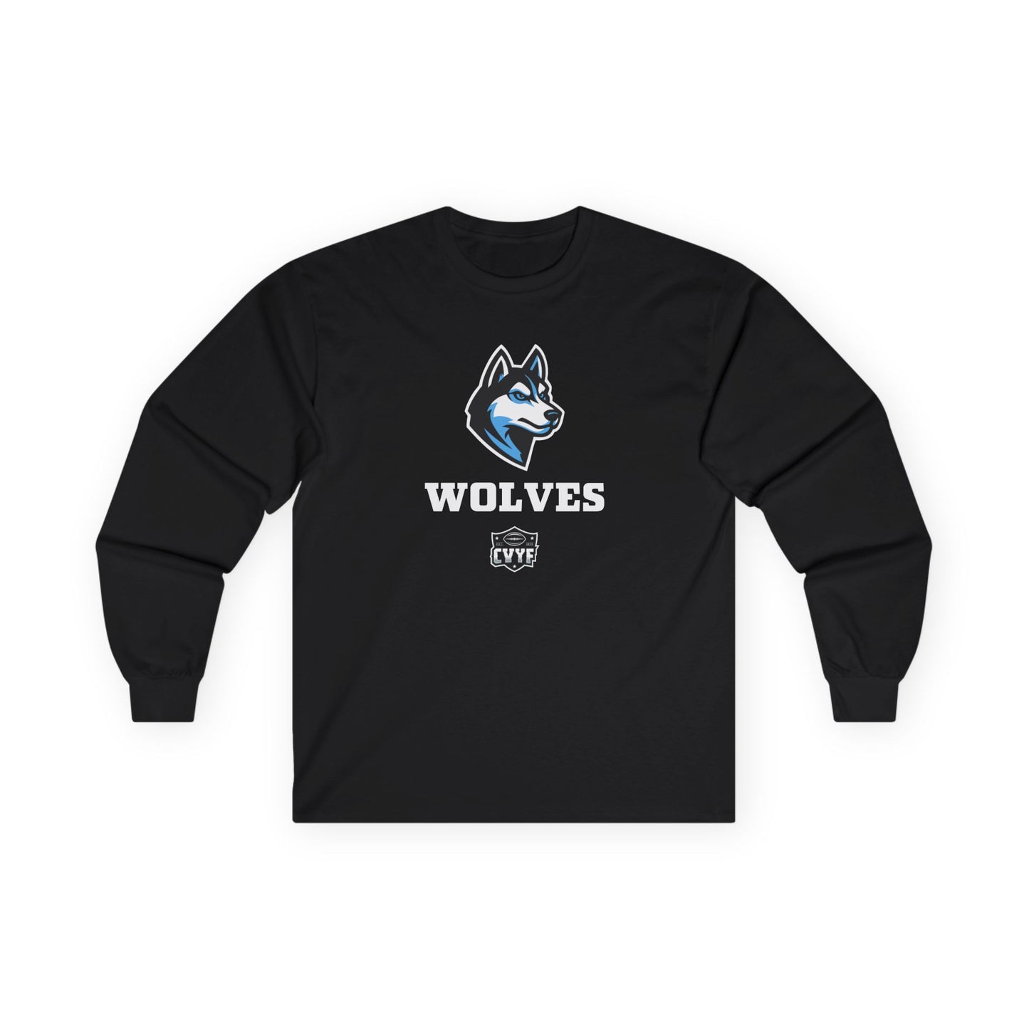 Adult Wolves Gildan Ultra Cotton Long Sleeve