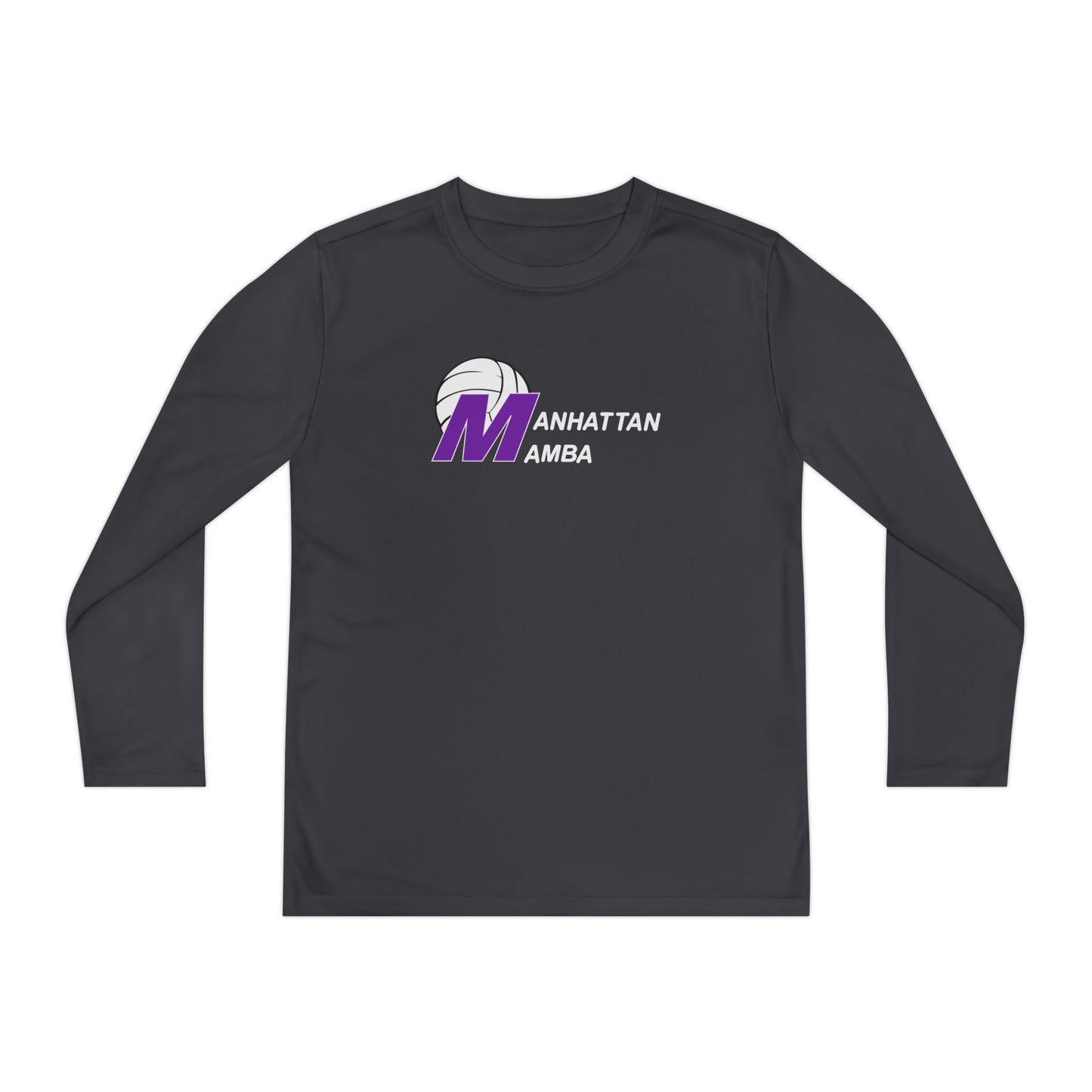 Youth Manhattan Mamba Sport-Tek Performance Long Sleeve