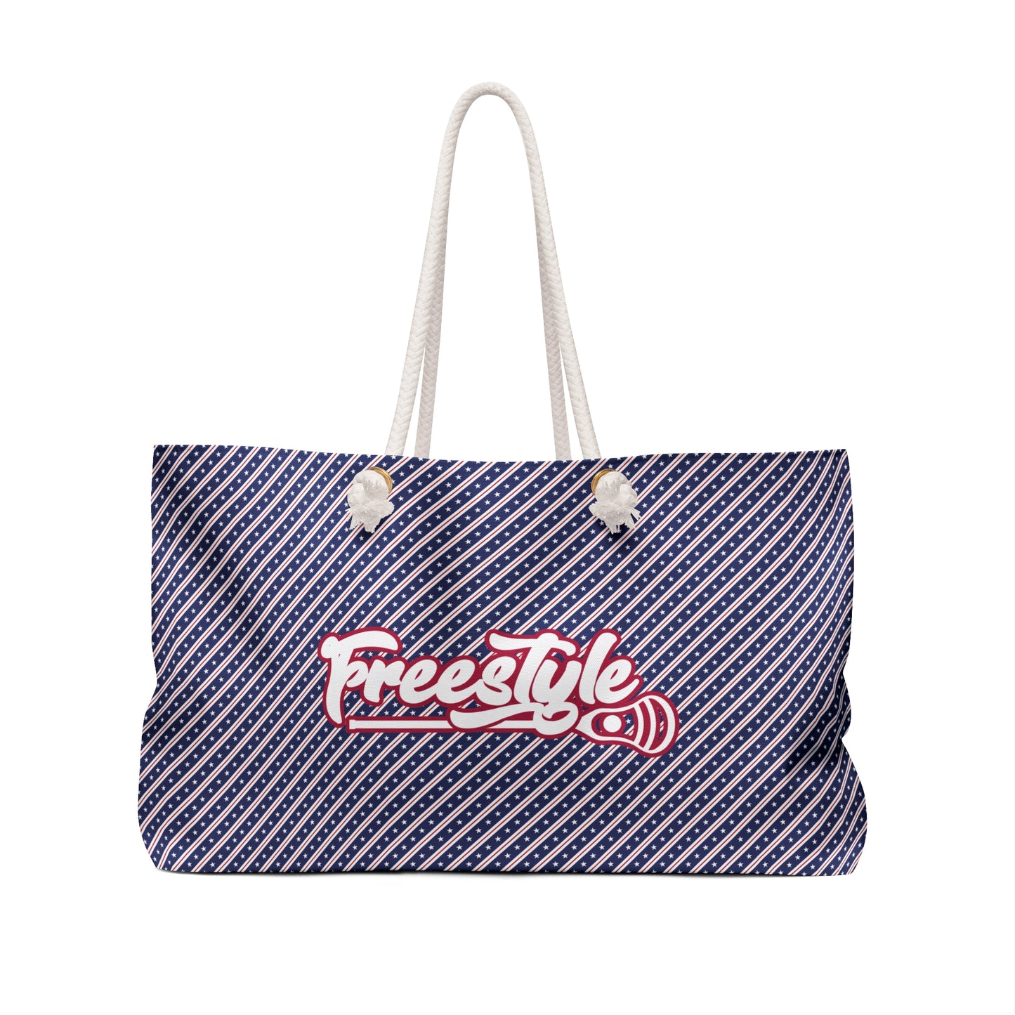 Freestyle Lacrosse Weekender Tote Bag
