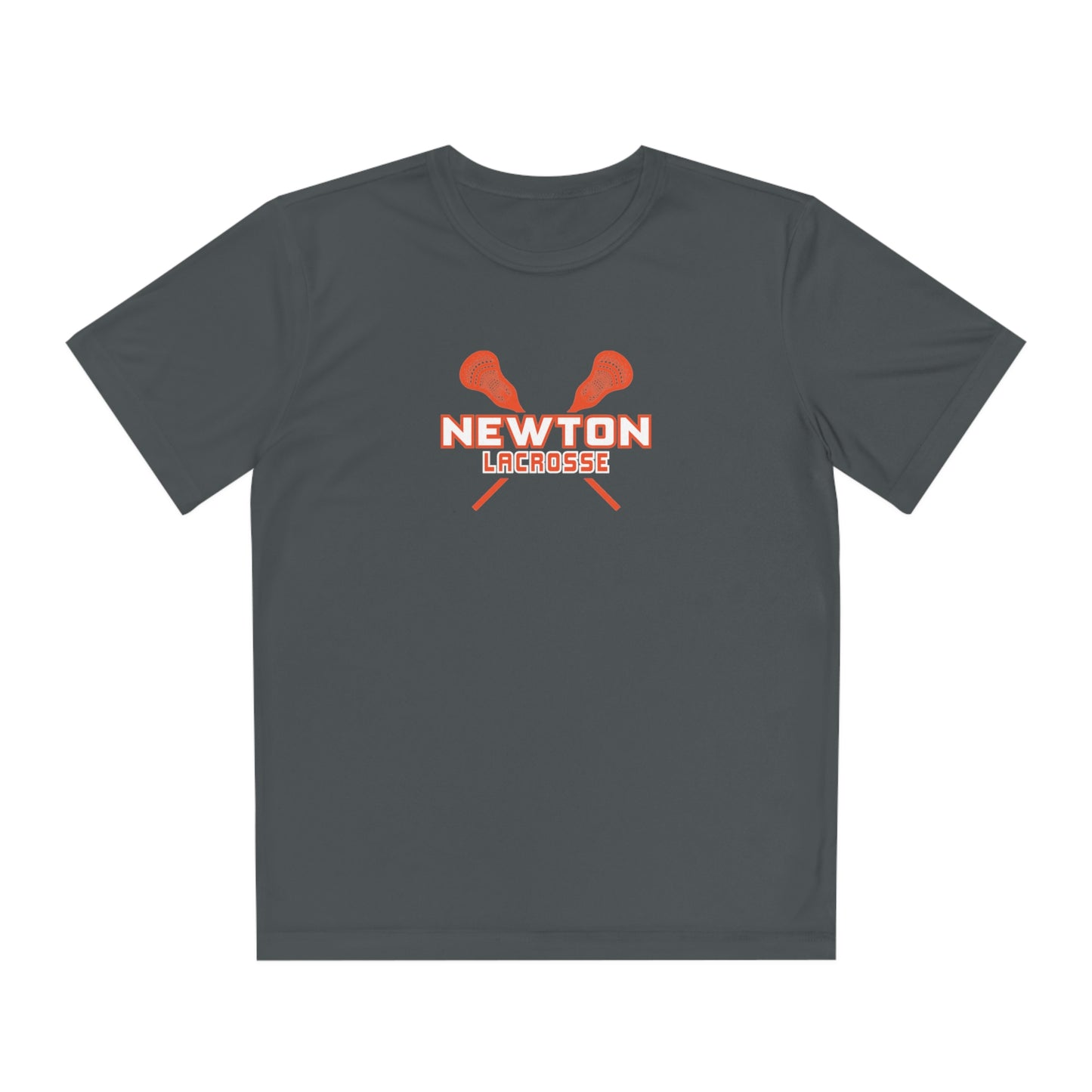 Youth Newton Lacrosse Sport-Tek Performance Tee