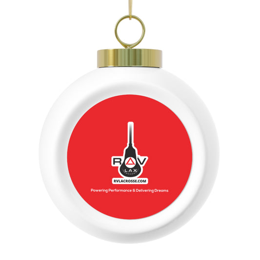 RV Lacrosse Christmas Ball Ornament