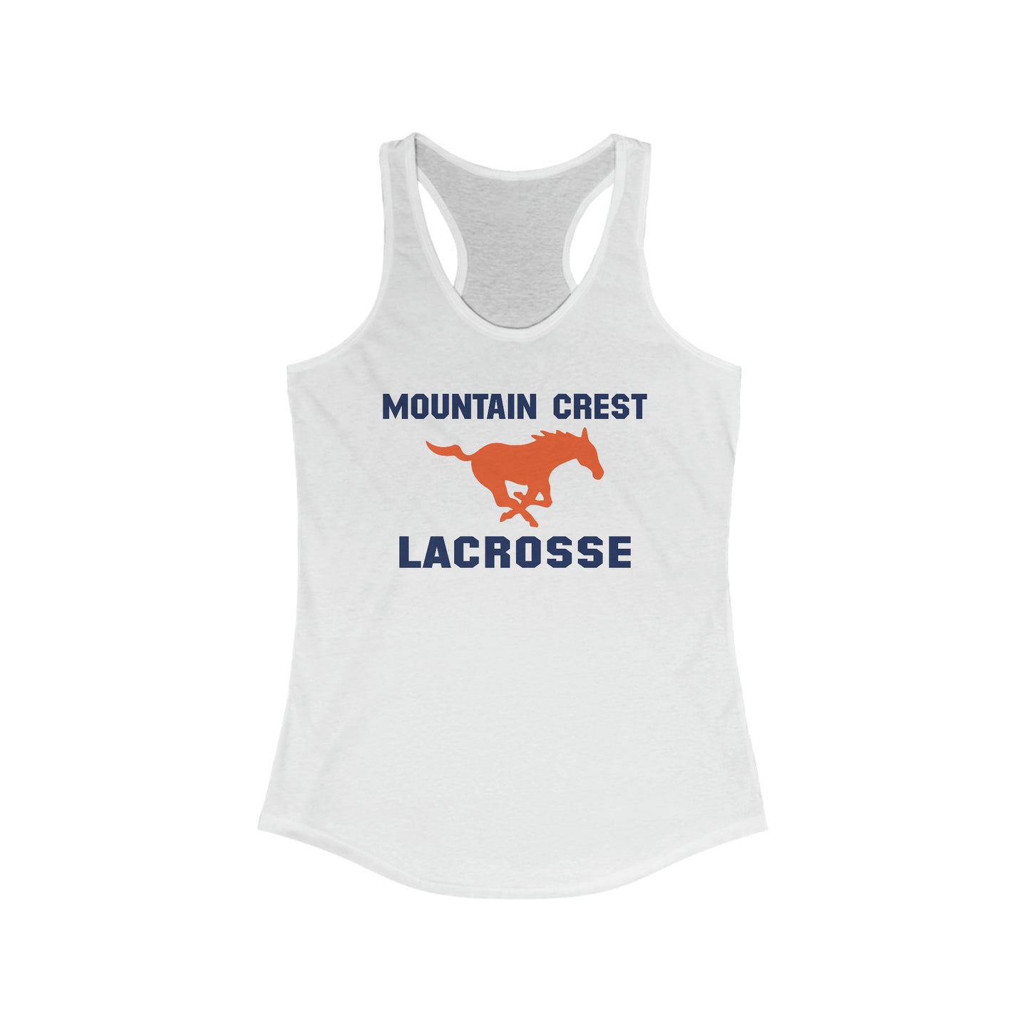 Women's Mountain Crest Lacrosse Next Level Racerback Tank