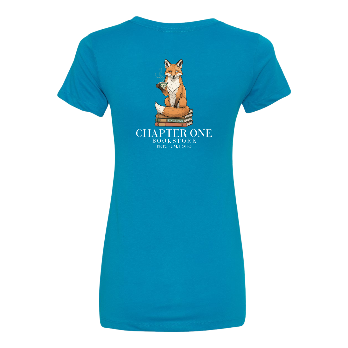 Women's Chapter One Bookstore Next Level Ideal T-Shirt