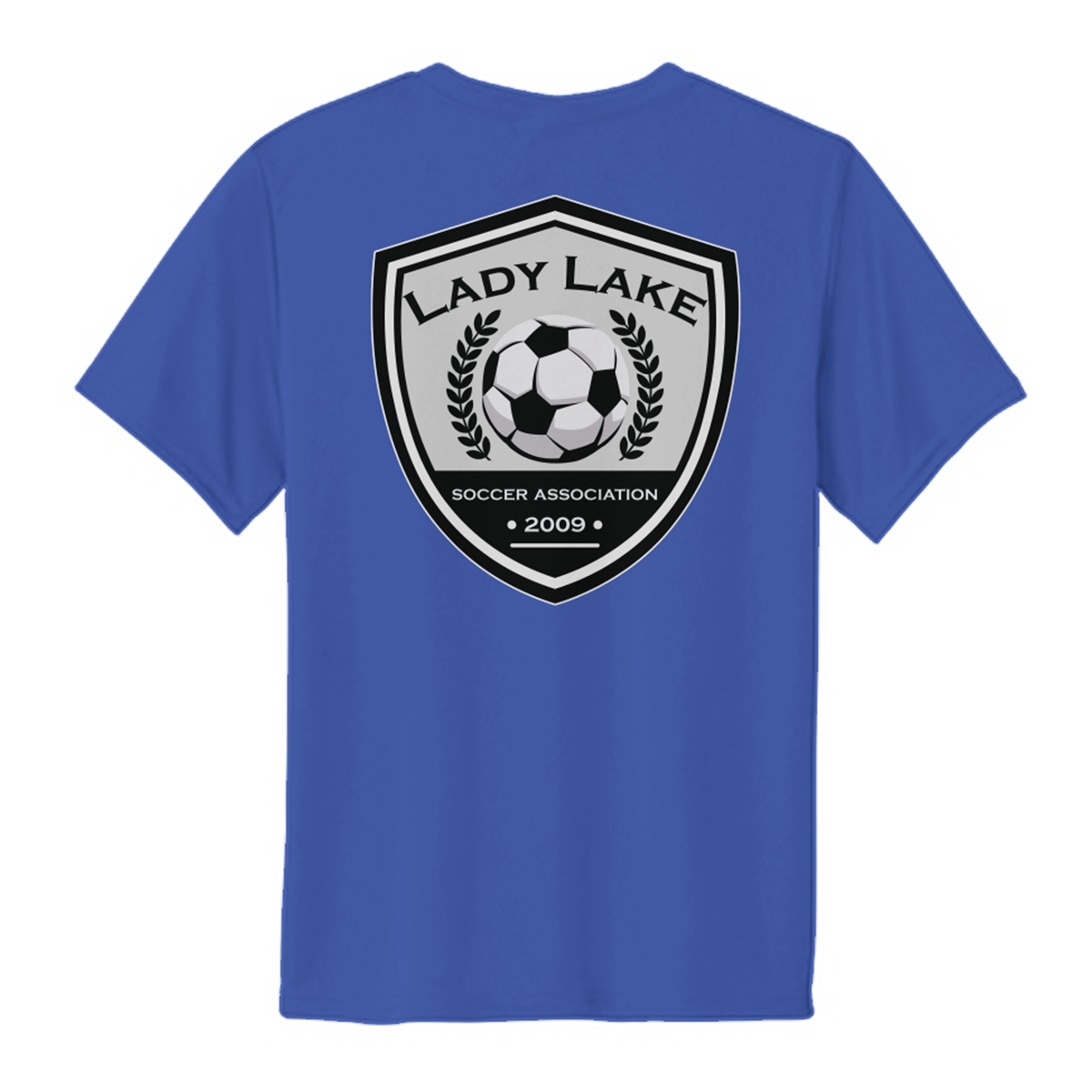 Youth Lady Lake Soccer Association Performance T-Shirt