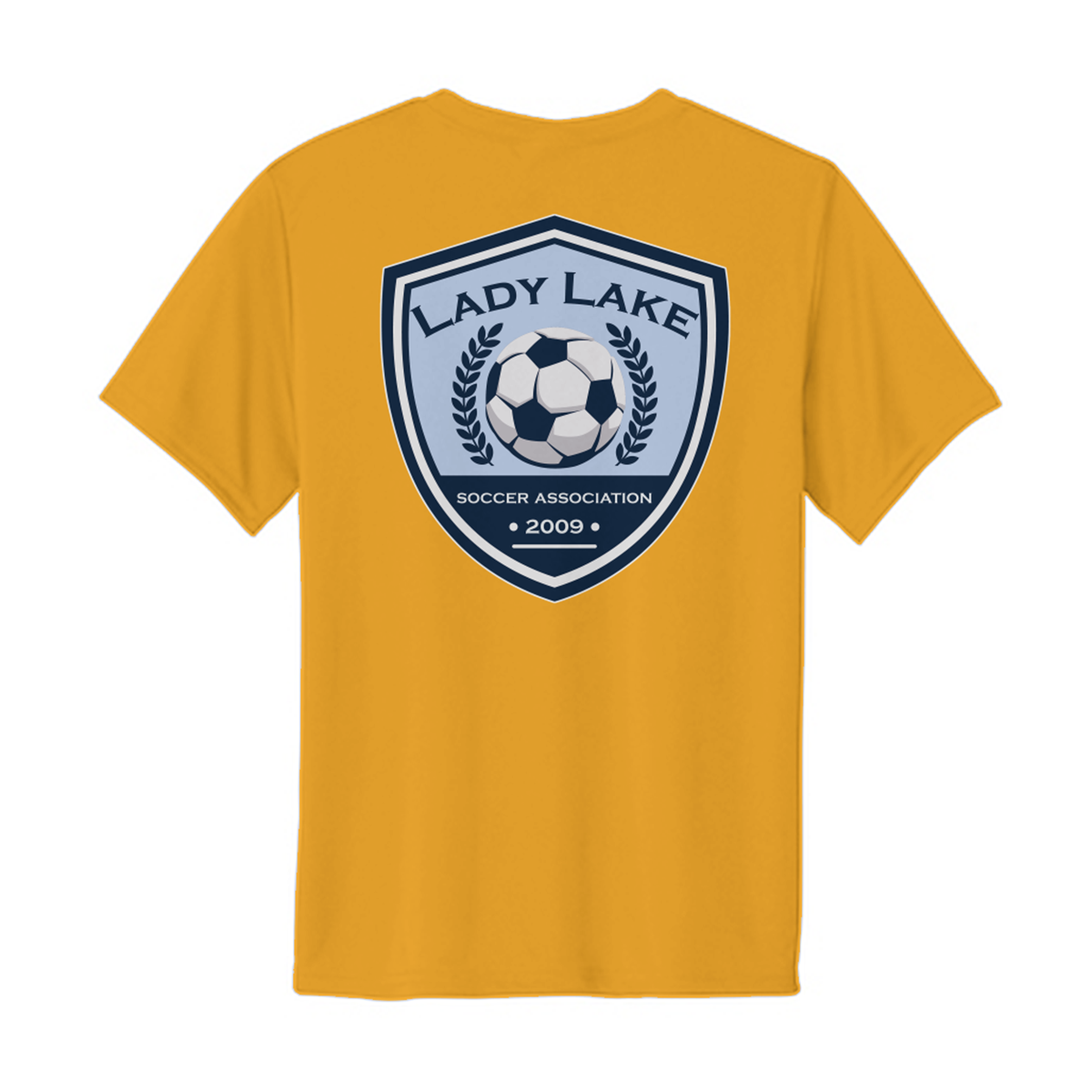 Youth Lady Lake Soccer Association Performance T-Shirt