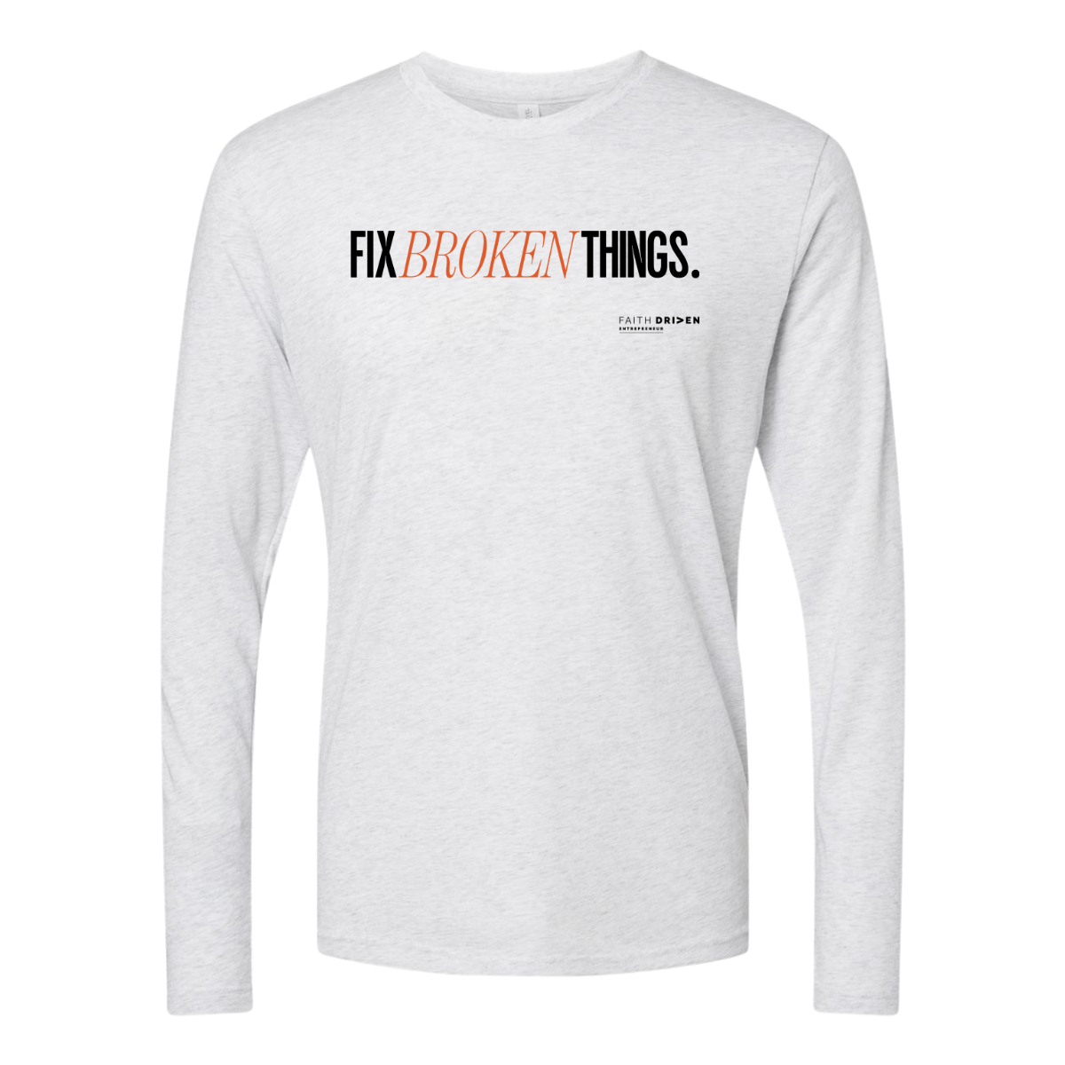 Adult Next Level Tri-Blend Long Sleeve - Fix (B)