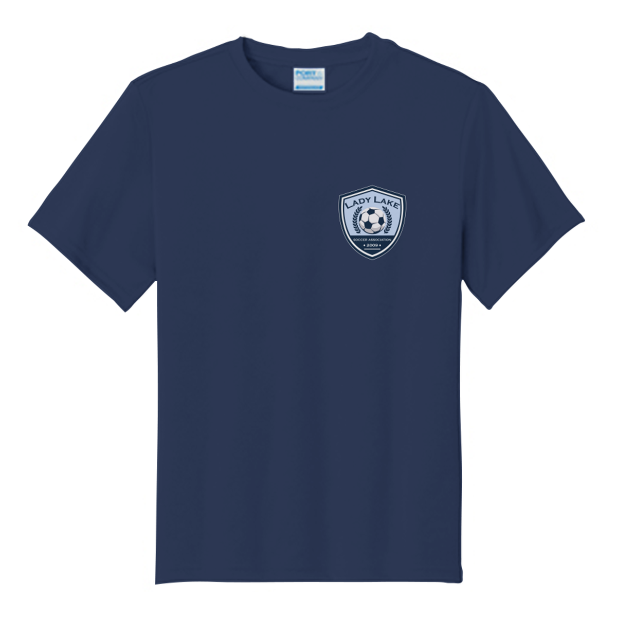 Youth Lady Lake Soccer Association Performance T-Shirt
