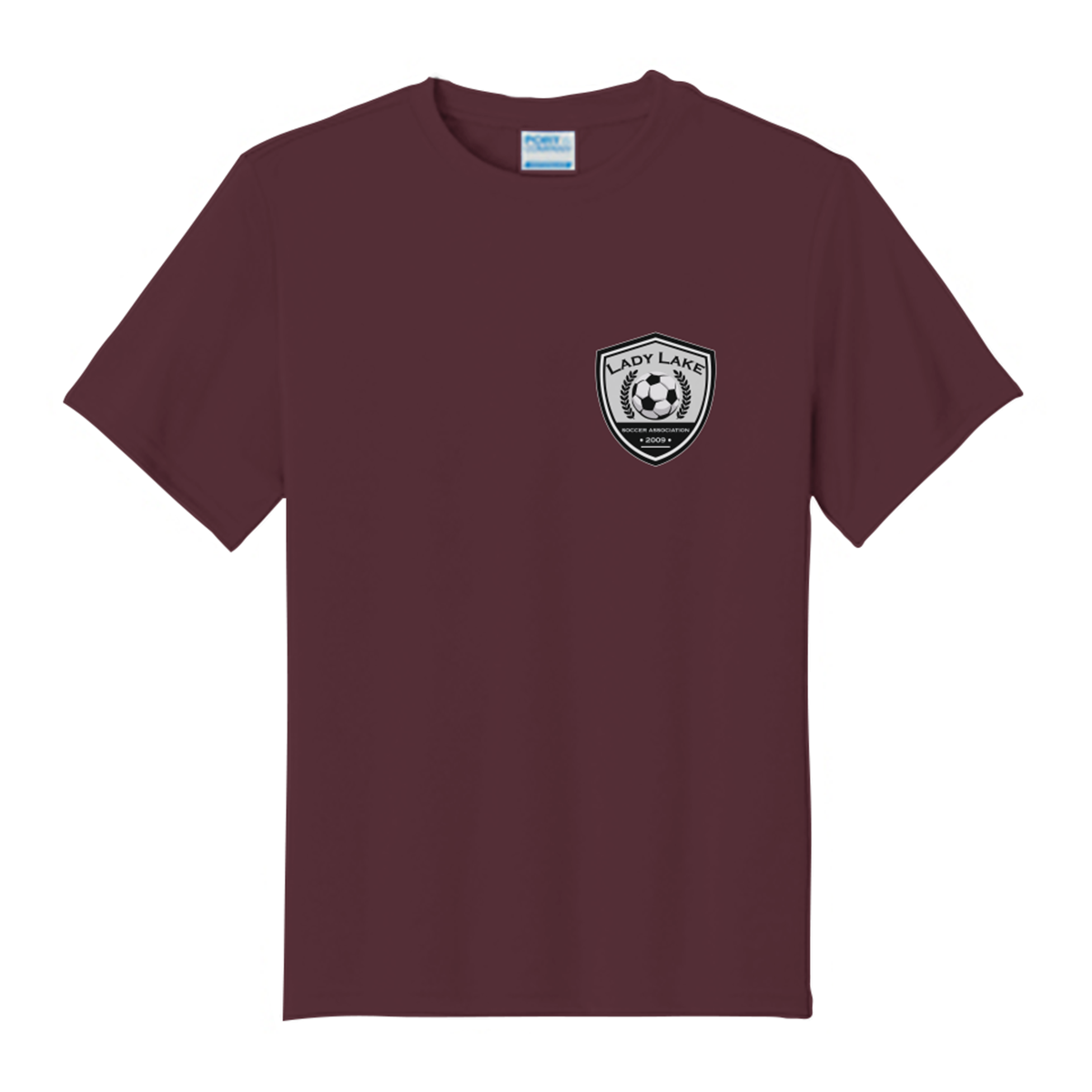 Youth Lady Lake Soccer Association Performance T-Shirt