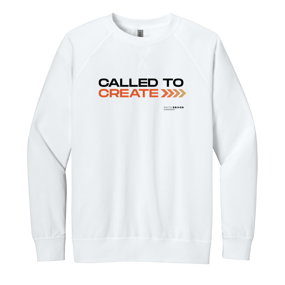 Adult Next Level Lightweight Crewneck - Create (B)