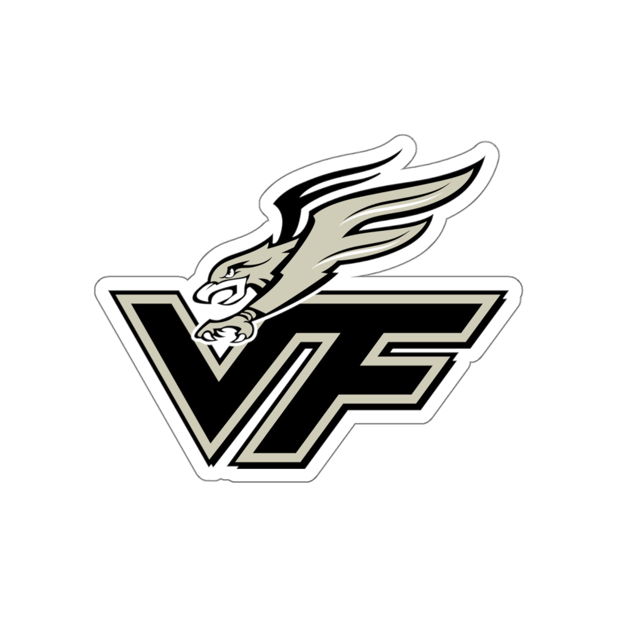 Vallivue Lacrosse Die-Cut Stickers