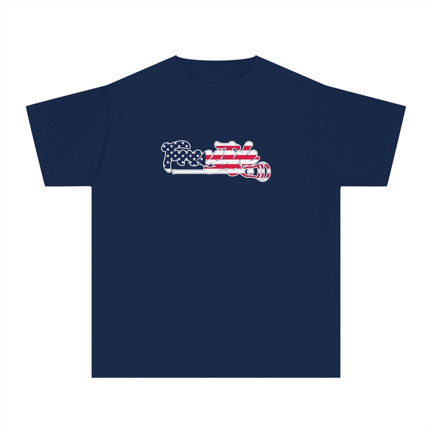 Youth Freestyle Lacrosse Garment Dyed T-Shirt