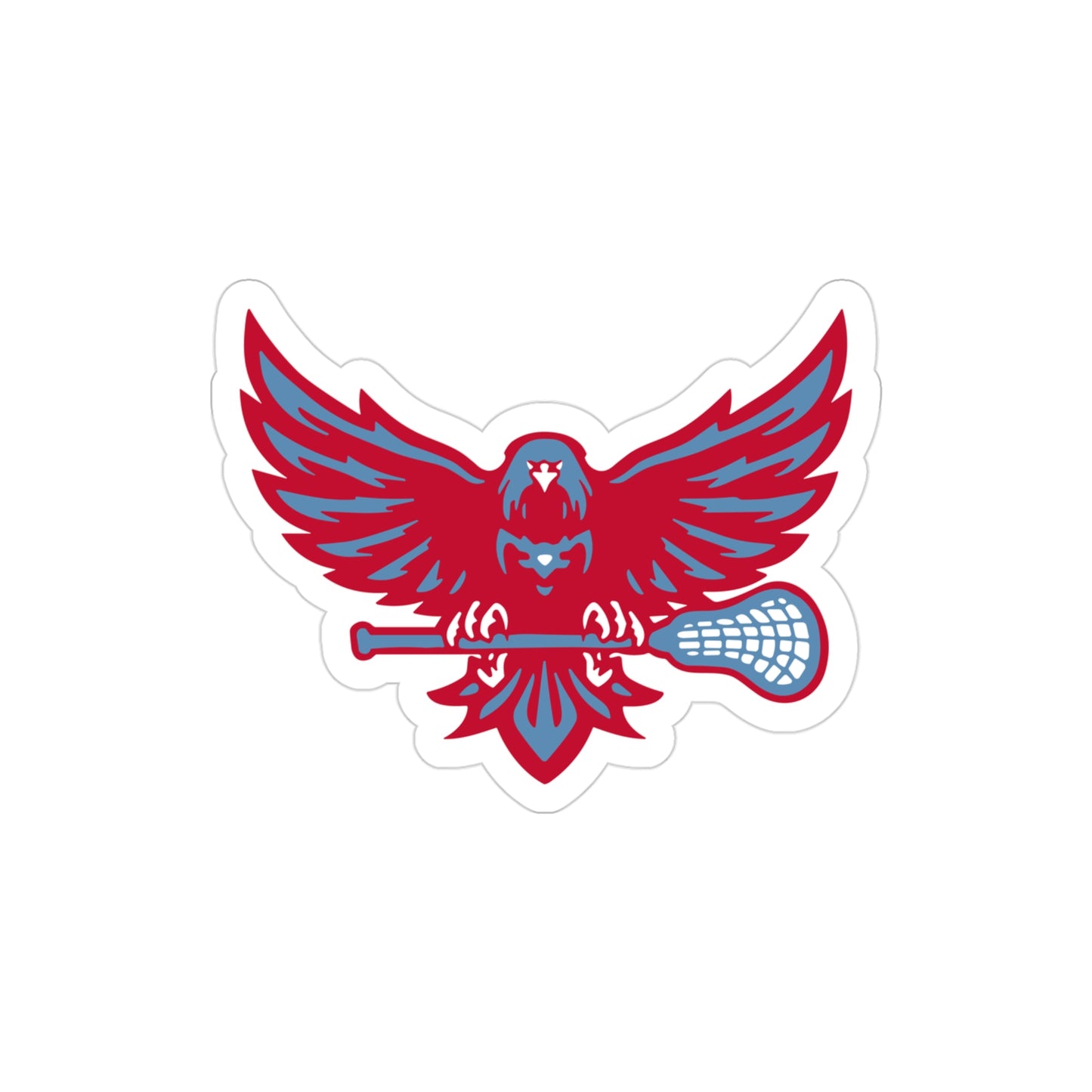 Crystal City Skyhawks Transparent Die-Cut Outdoor Sticker