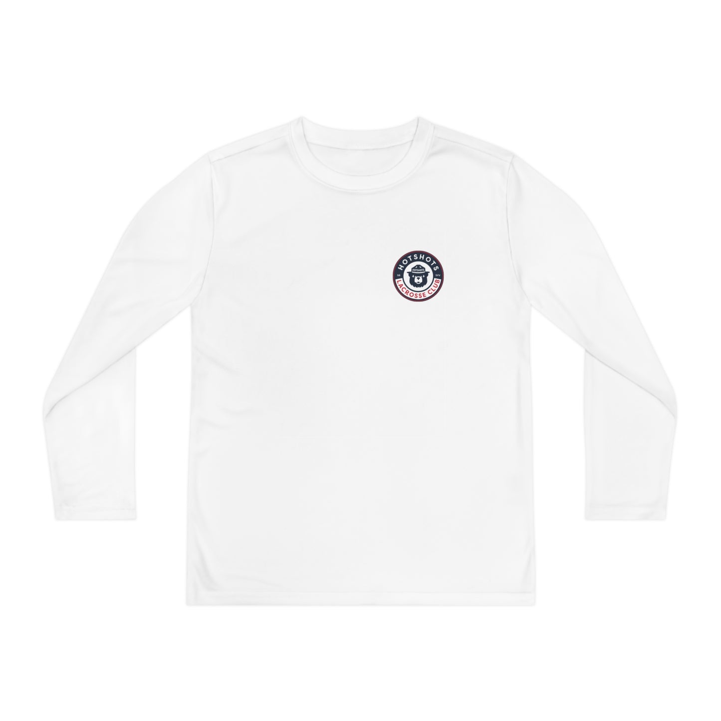 Youth Hotshots Lacrosse Sport-Tek Performance Long Sleeve