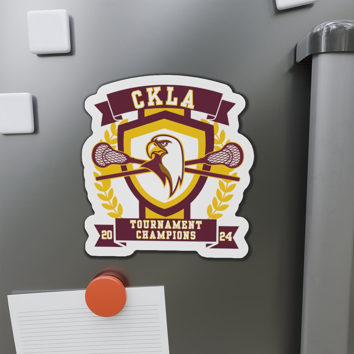 Jessie Clark Lacrosse Die-Cut Magnets