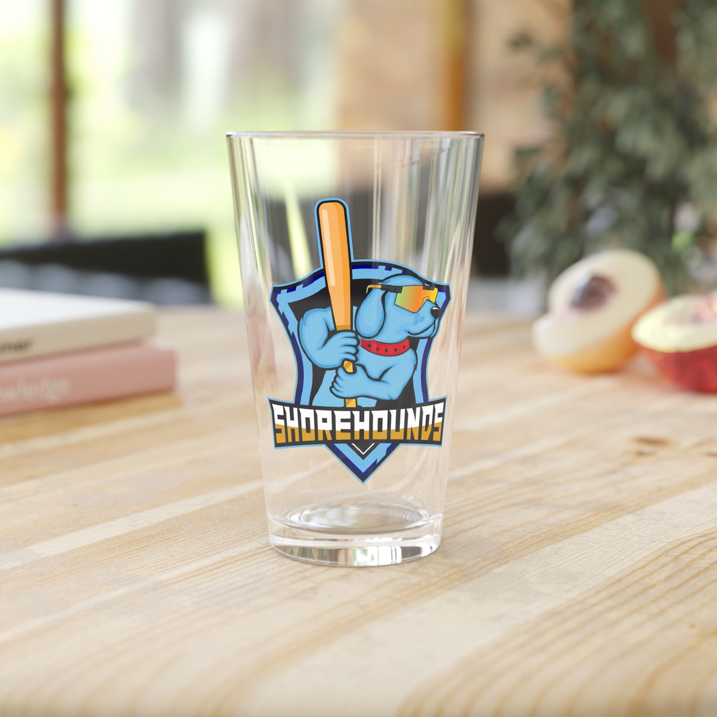 Shorehounds Softball Pint Glass - 16oz