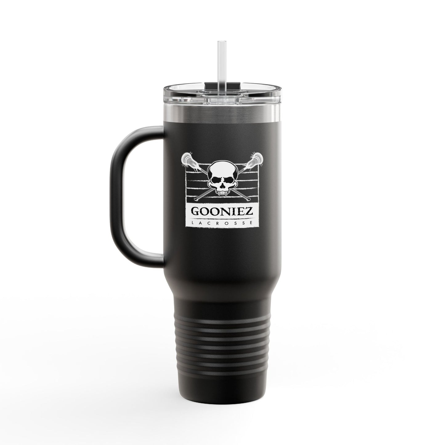 Gooniez Lacrosse Insulated Travel Mug (40oz)