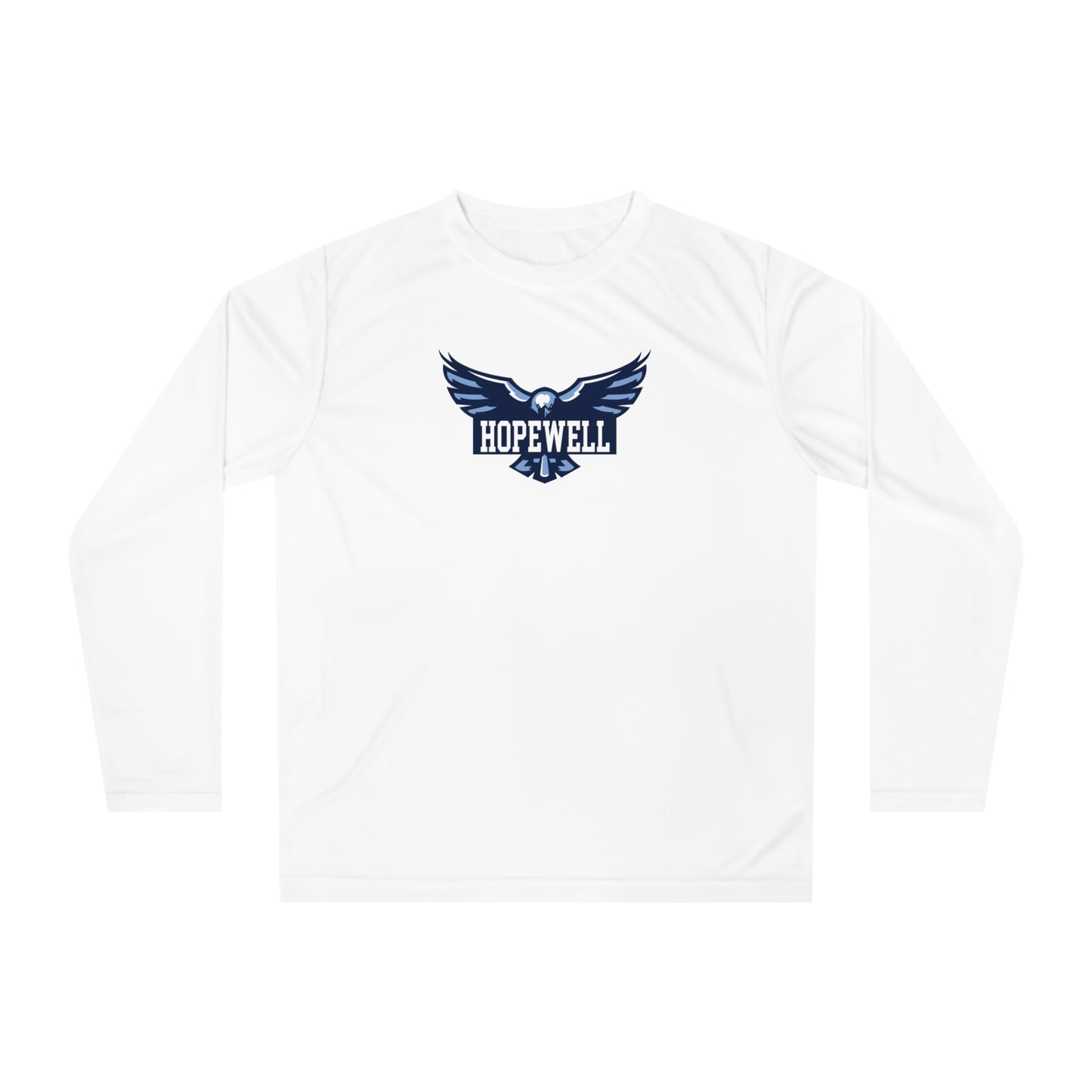 Adult Hopewell Hawks Team 365 Performance Long Sleeve Shirt