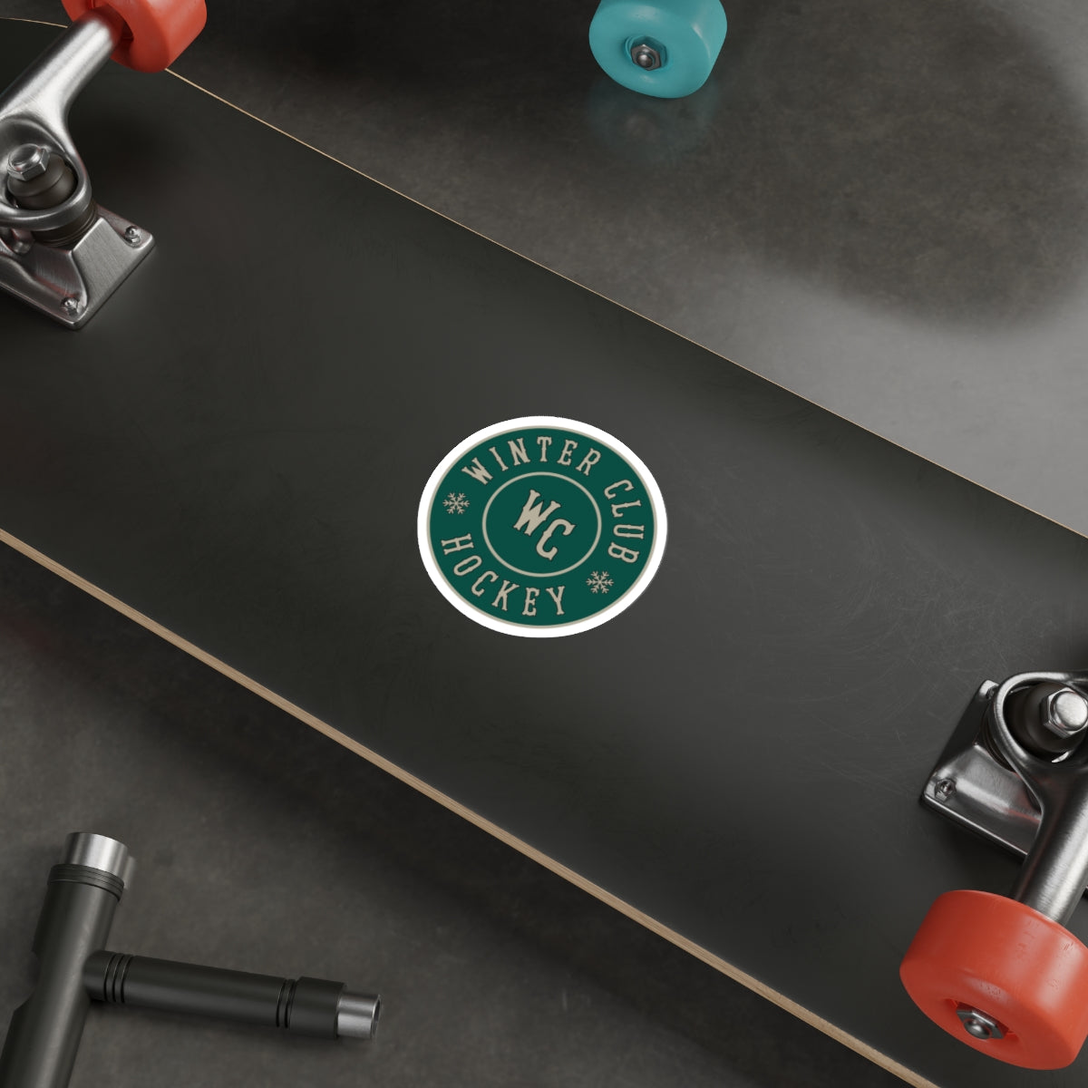 Winter Club Die-Cut Sticker