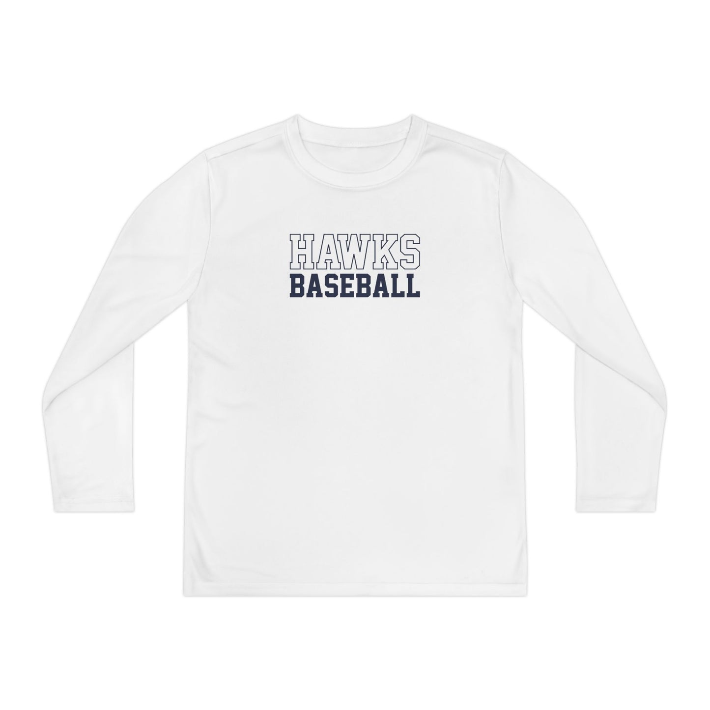 Youth Hopewell Hawks Sport-Tek Performance Long Sleeve Shirt