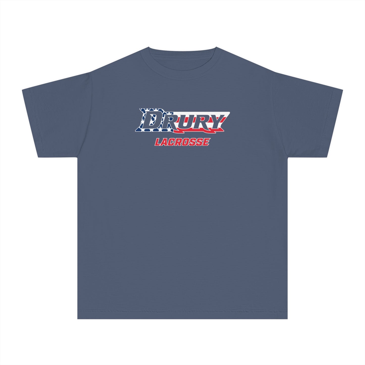 Youth Drury Lacrosse Garment Dyed T-Shirt