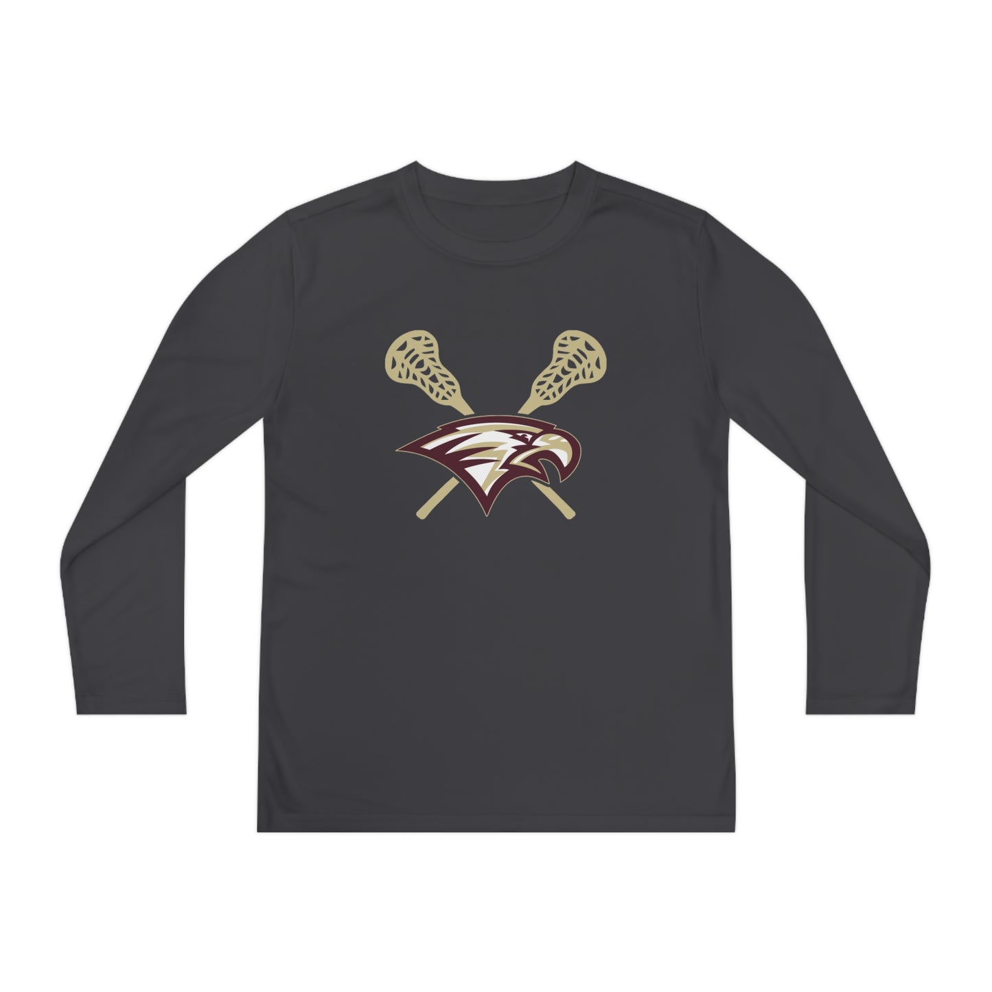Youth Maple Mountain Youth Lacrosse Sport-Tek Performance Long Sleeve Shirt
