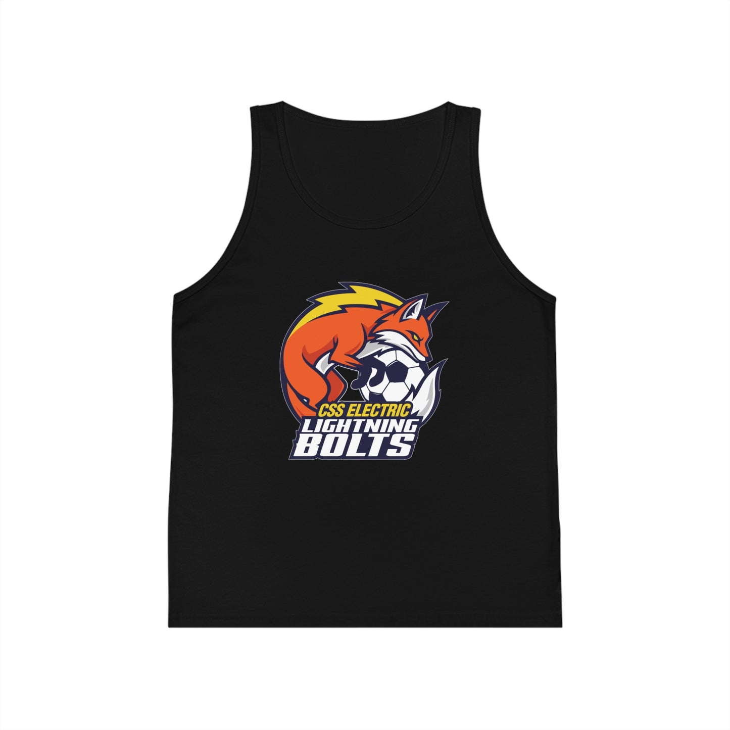 Youth Lightning Bolts Bella + Canvas Tak Top