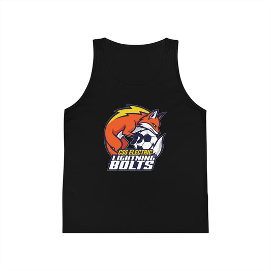 Youth Lightning Bolts Bella + Canvas Tak Top