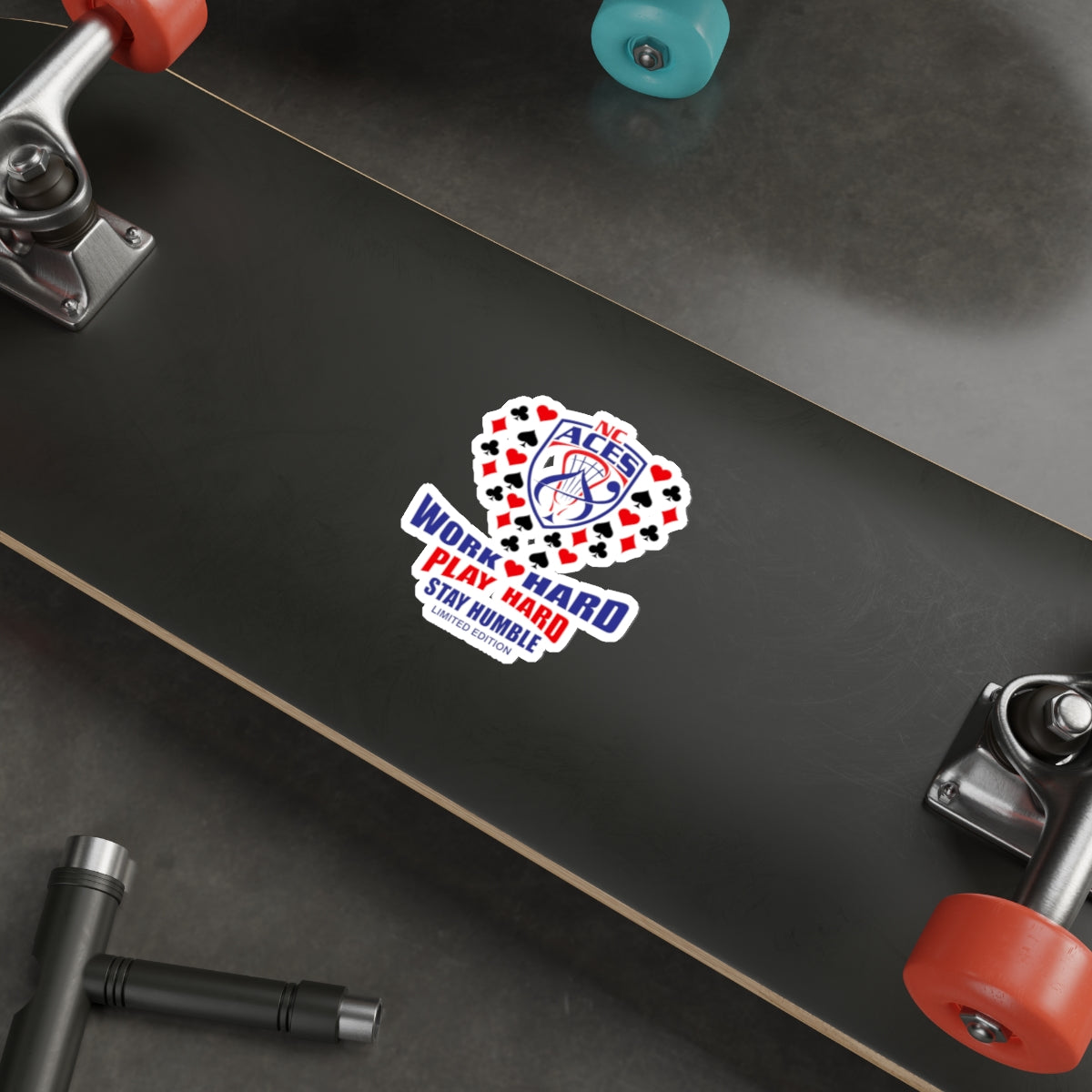 NC Aces Die-Cut Sticker